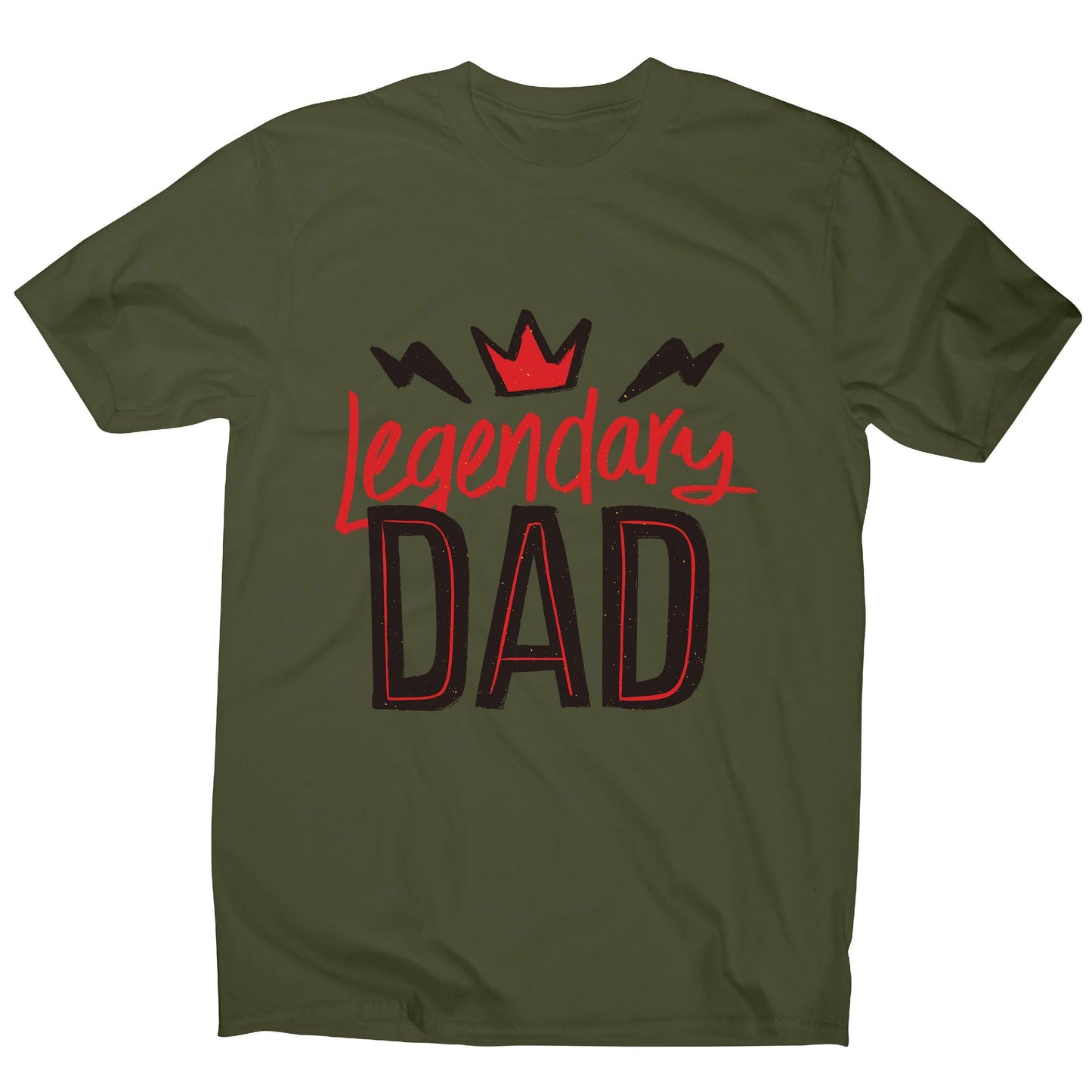 Legendary dad funny fathers day men's t-shirt