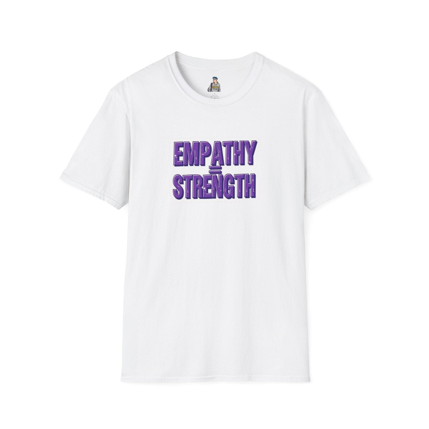 Empathy Equals Strength Unisex Softstyle T-Shirt - Inspirational Apparel for Everyday Comfort
