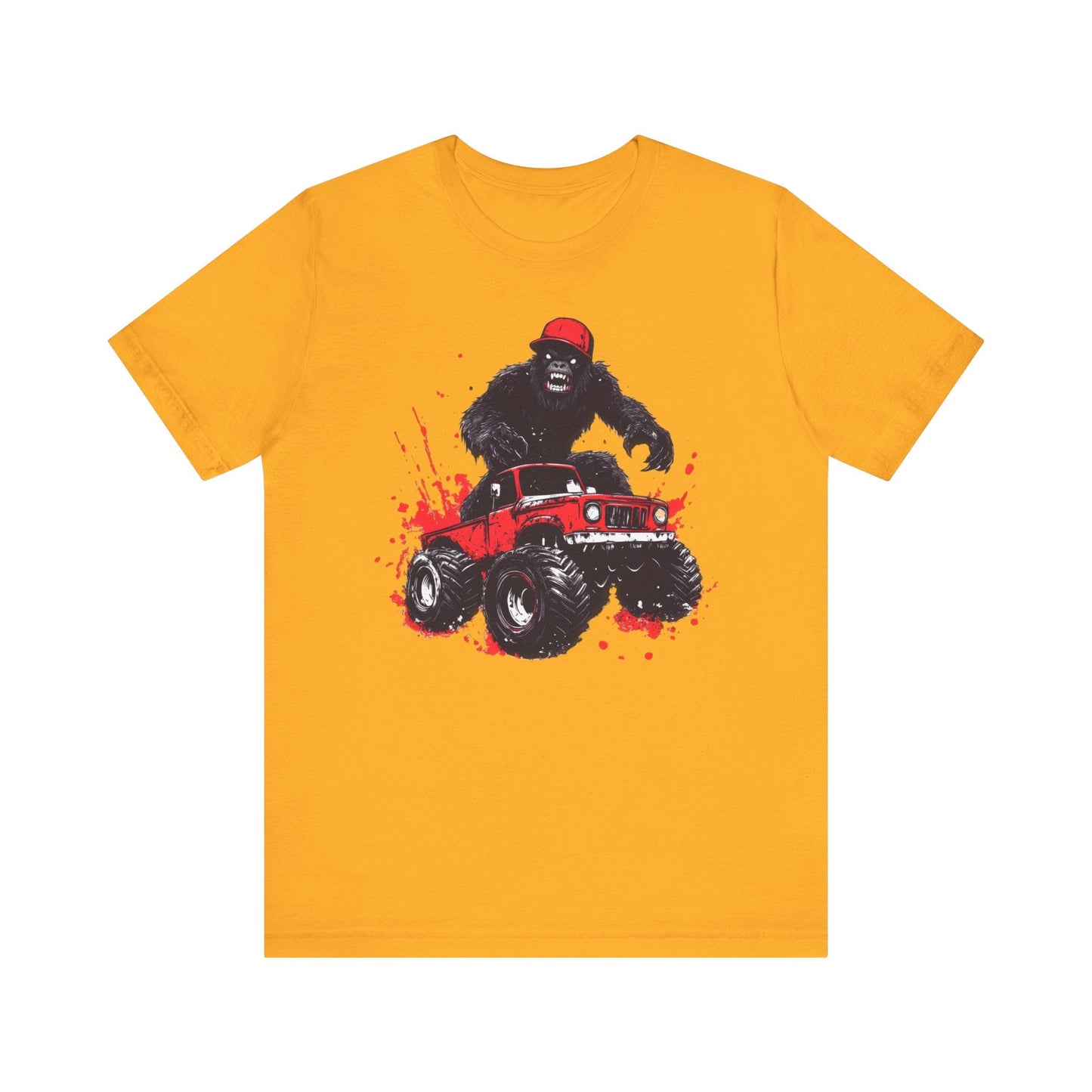 Bigfoot Monster Truck T-Shirt Funny Adventure Design