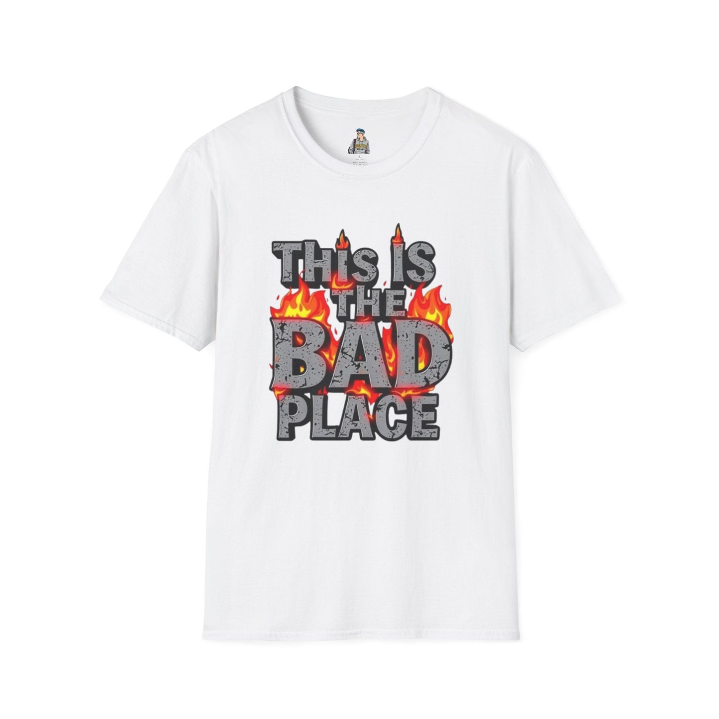 Funny Graphic T-Shirt: 'This is the Bad Place