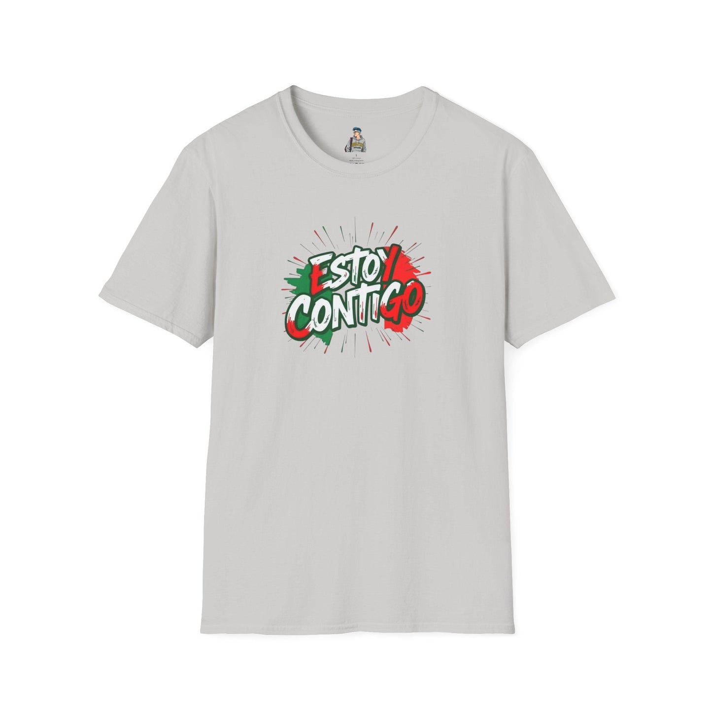 Estoy Contigo (I Am With You) Immigrants Make America Great Unisex Softstyle T-Shirt Classic Protest Tee