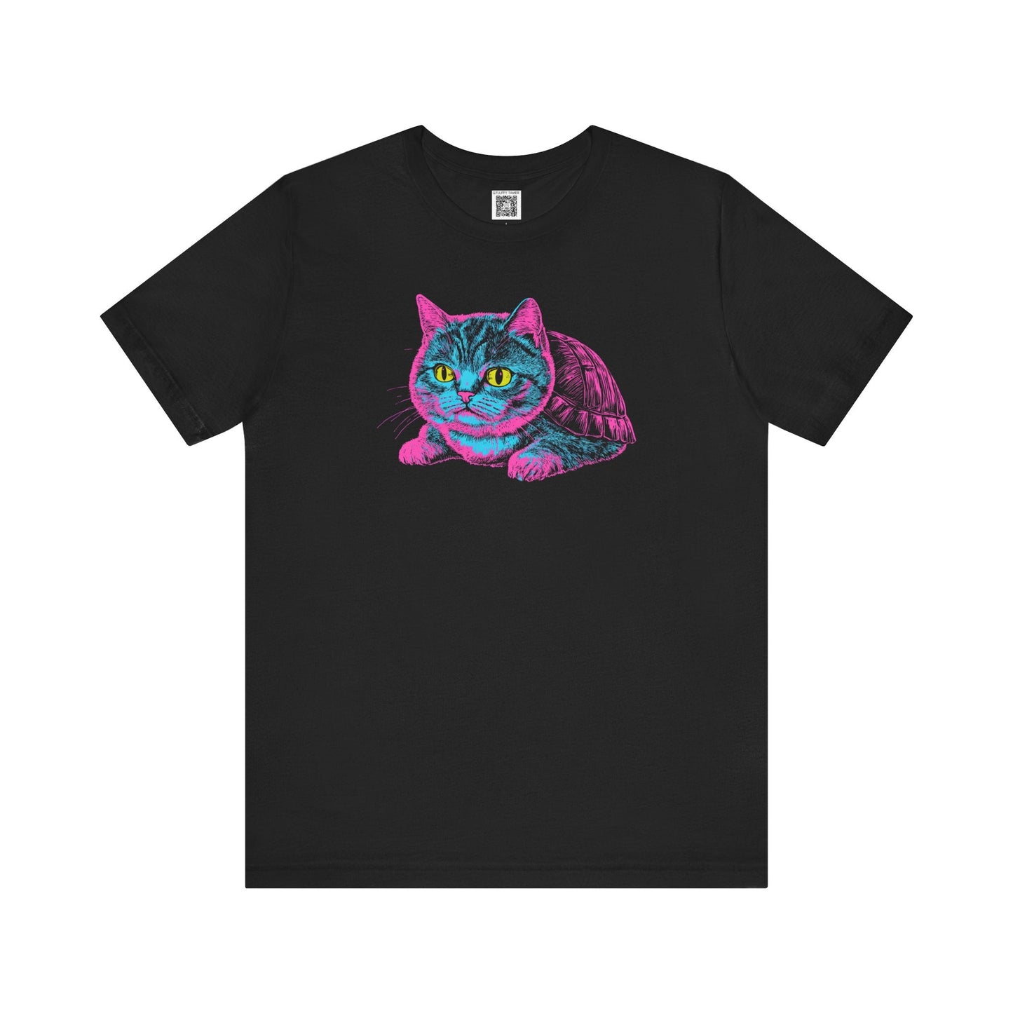Cat-Turtle Graphic Tee Style002