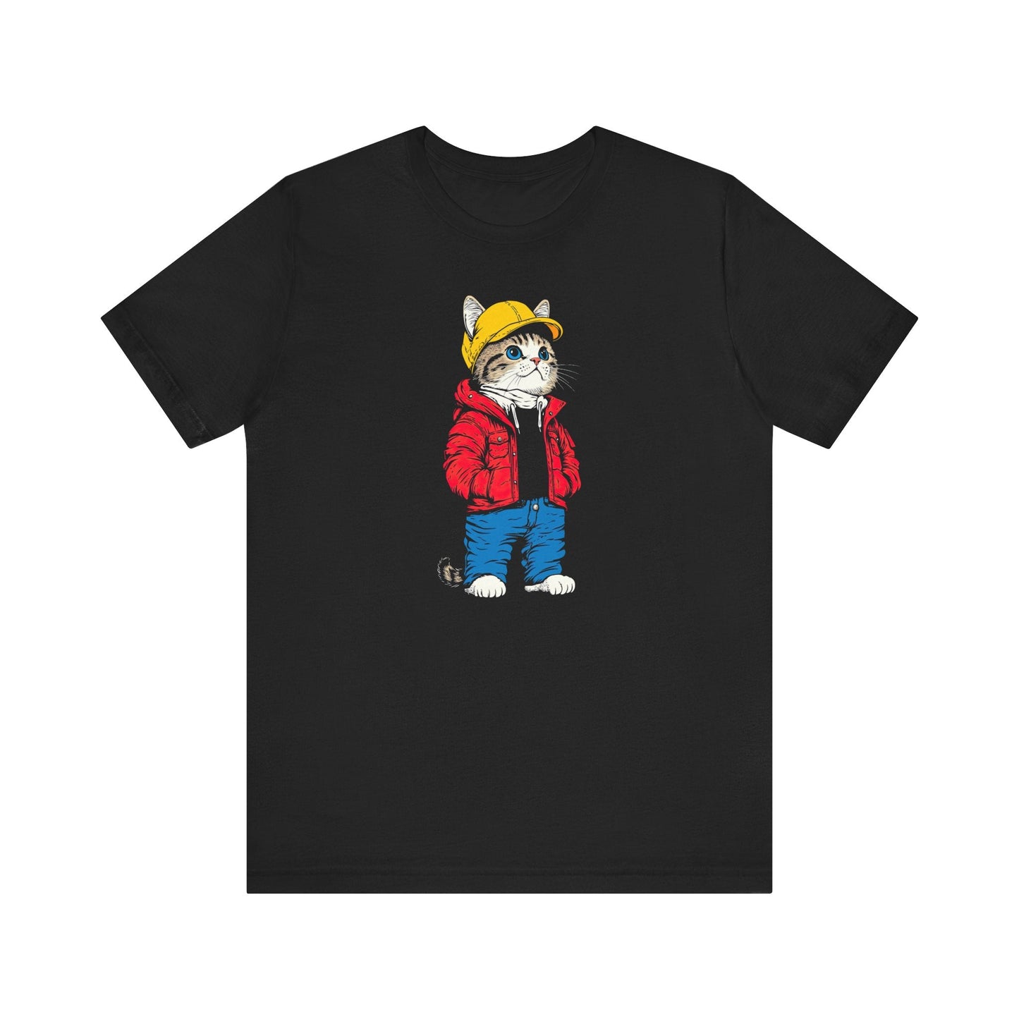 Cool Cat Urban Style Graphic Tee