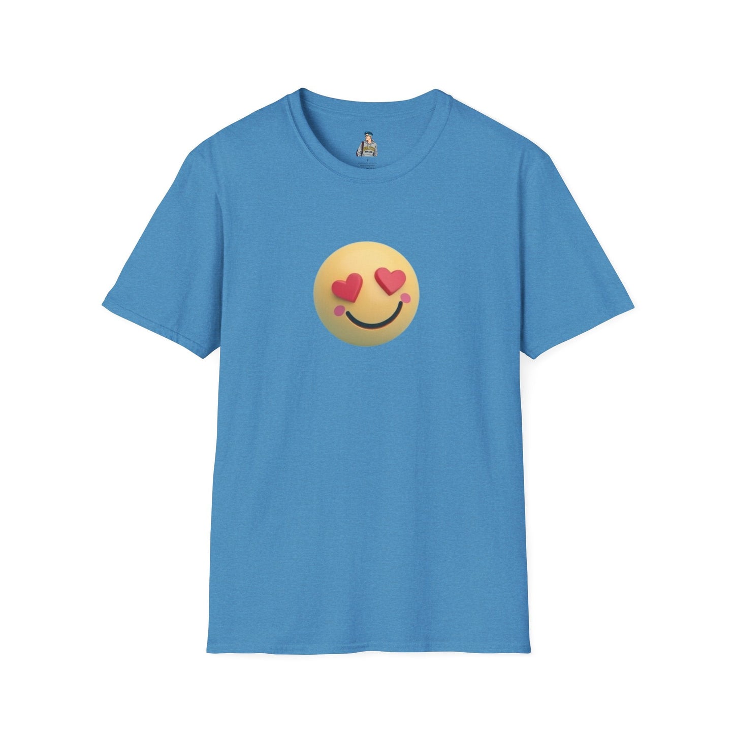 Heart Eyes Emoji - Unisex Softstyle T-Shirt