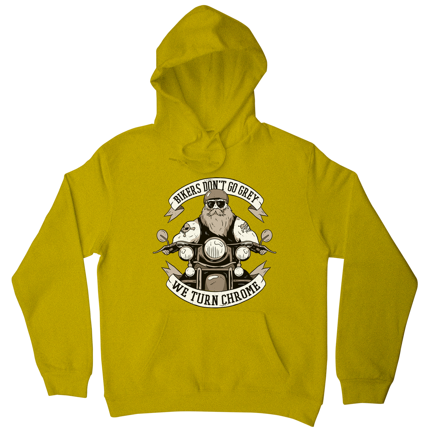 Funny biker text hoodie