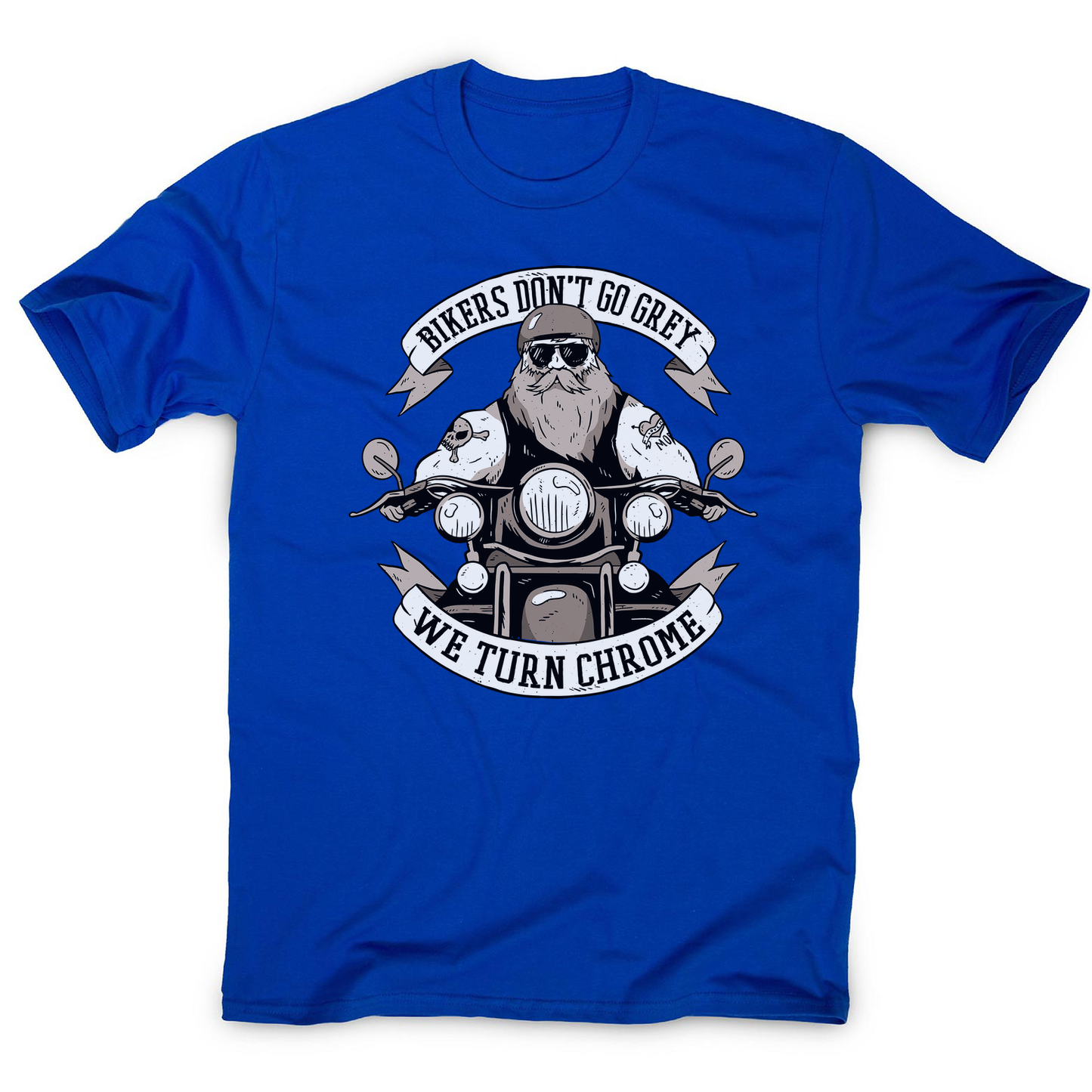 Funny biker text men's t-shirt