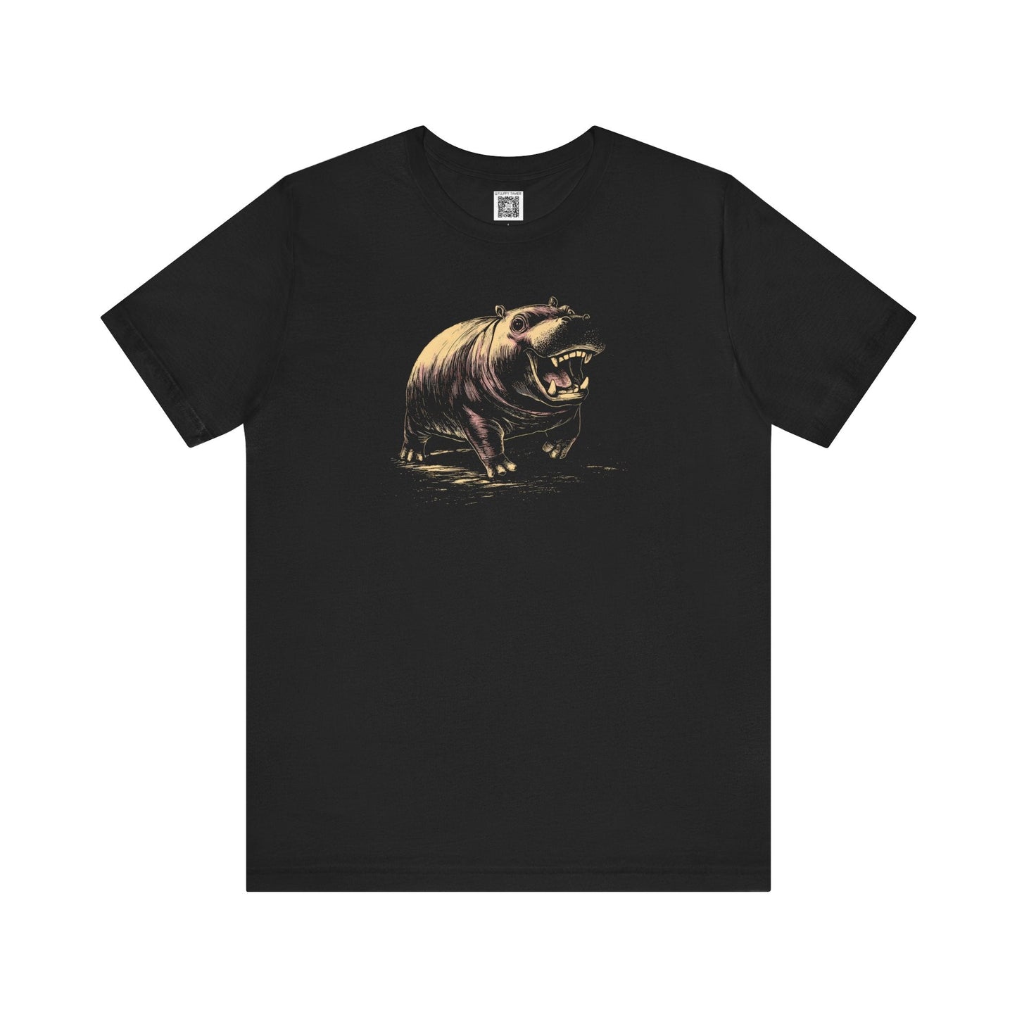Hippo Graphic T-Shirt Style009