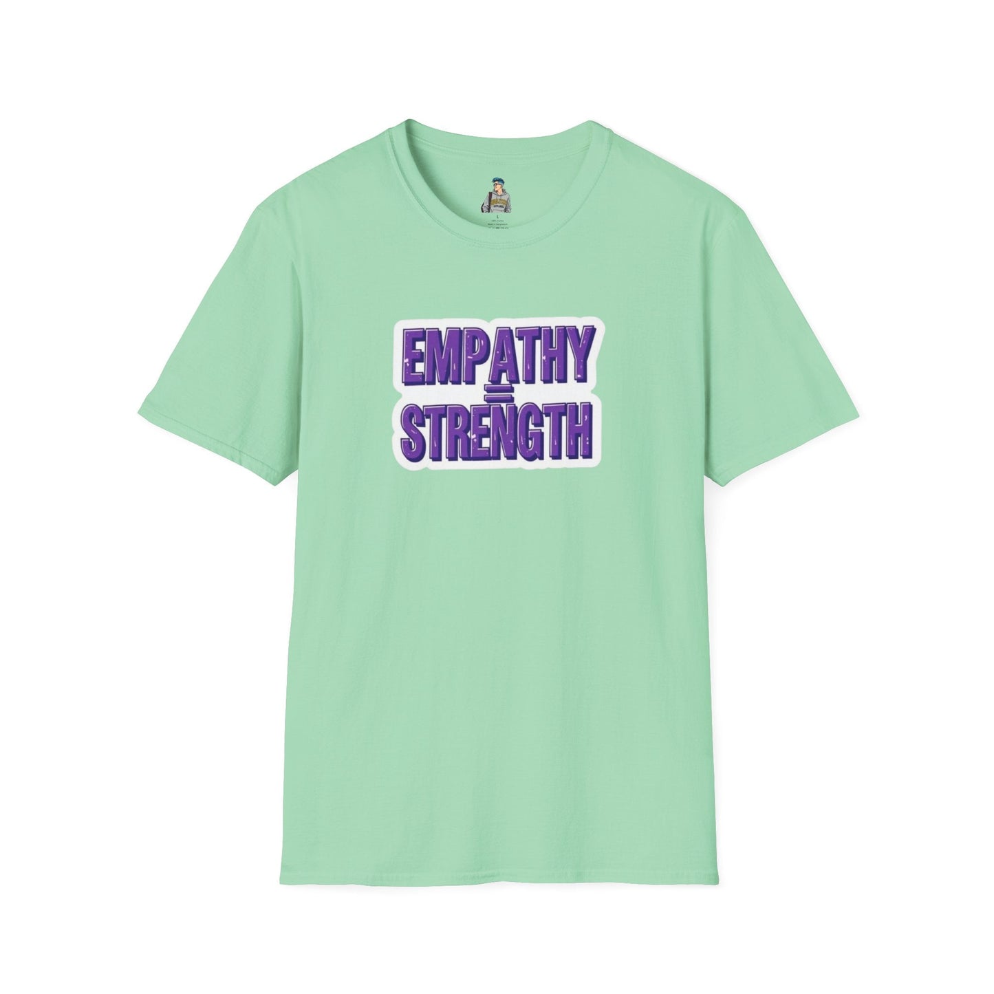 Empathy Equals Strength Unisex Softstyle T-Shirt - Inspirational Apparel for Everyday Comfort