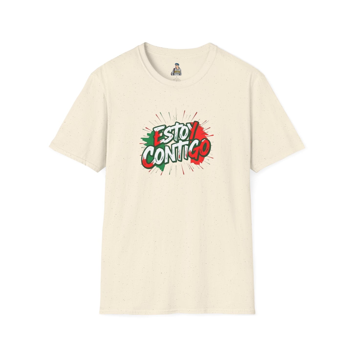 Estoy Contigo (I Am With You) Immigrants Make America Great Unisex Softstyle T-Shirt Classic Protest Tee