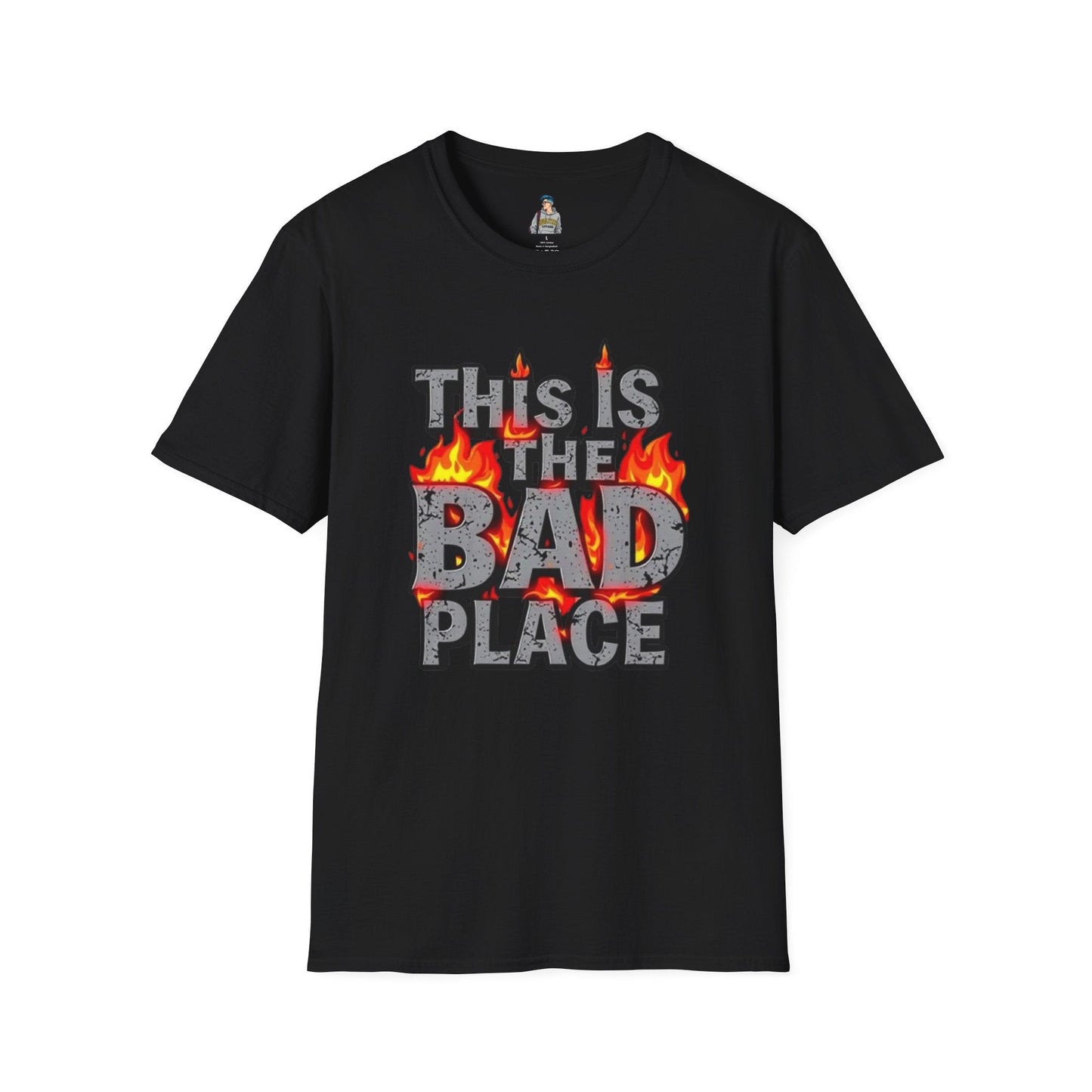 Funny Graphic T-Shirt: 'This is the Bad Place