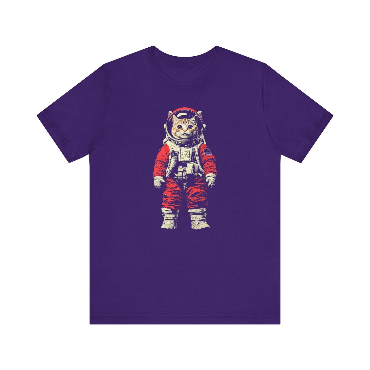 Adventurous Cat Astronaut Graphic Tee