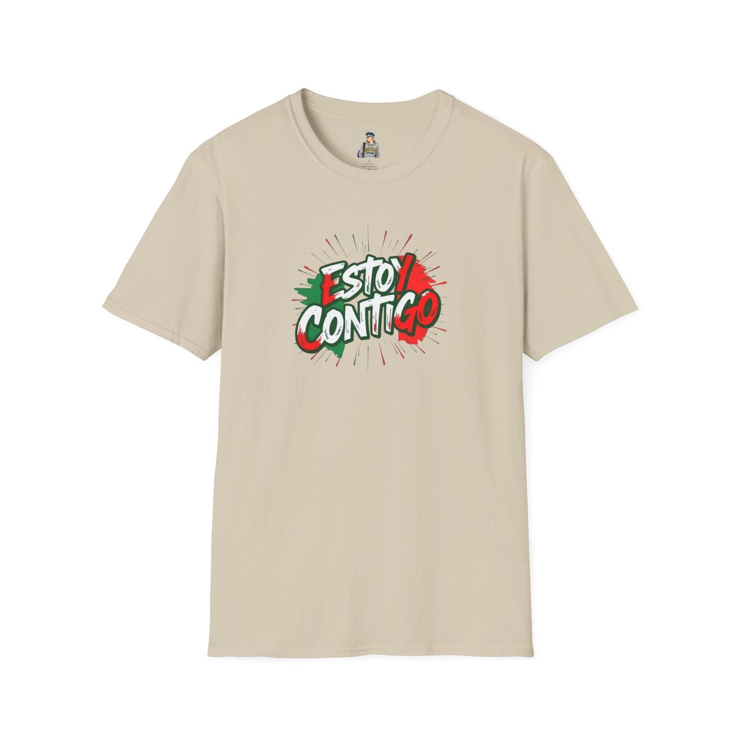 Estoy Contigo (I Am With You) Immigrants Make America Great Unisex Softstyle T-Shirt Classic Protest Tee