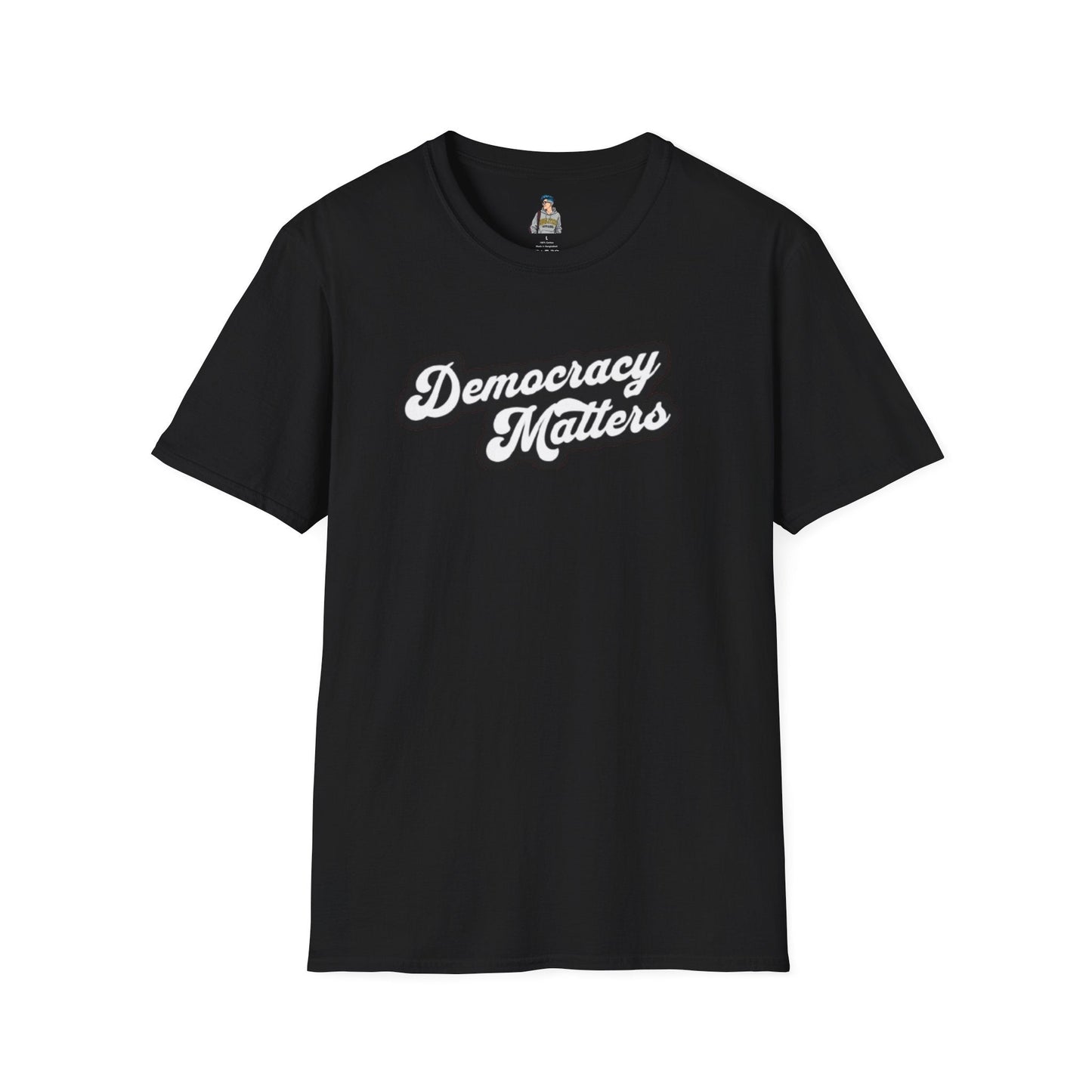 Unisex Softstyle T-Shirt - "Democracy Matters" & " We The People Are Pissed Off" Graphic Tee