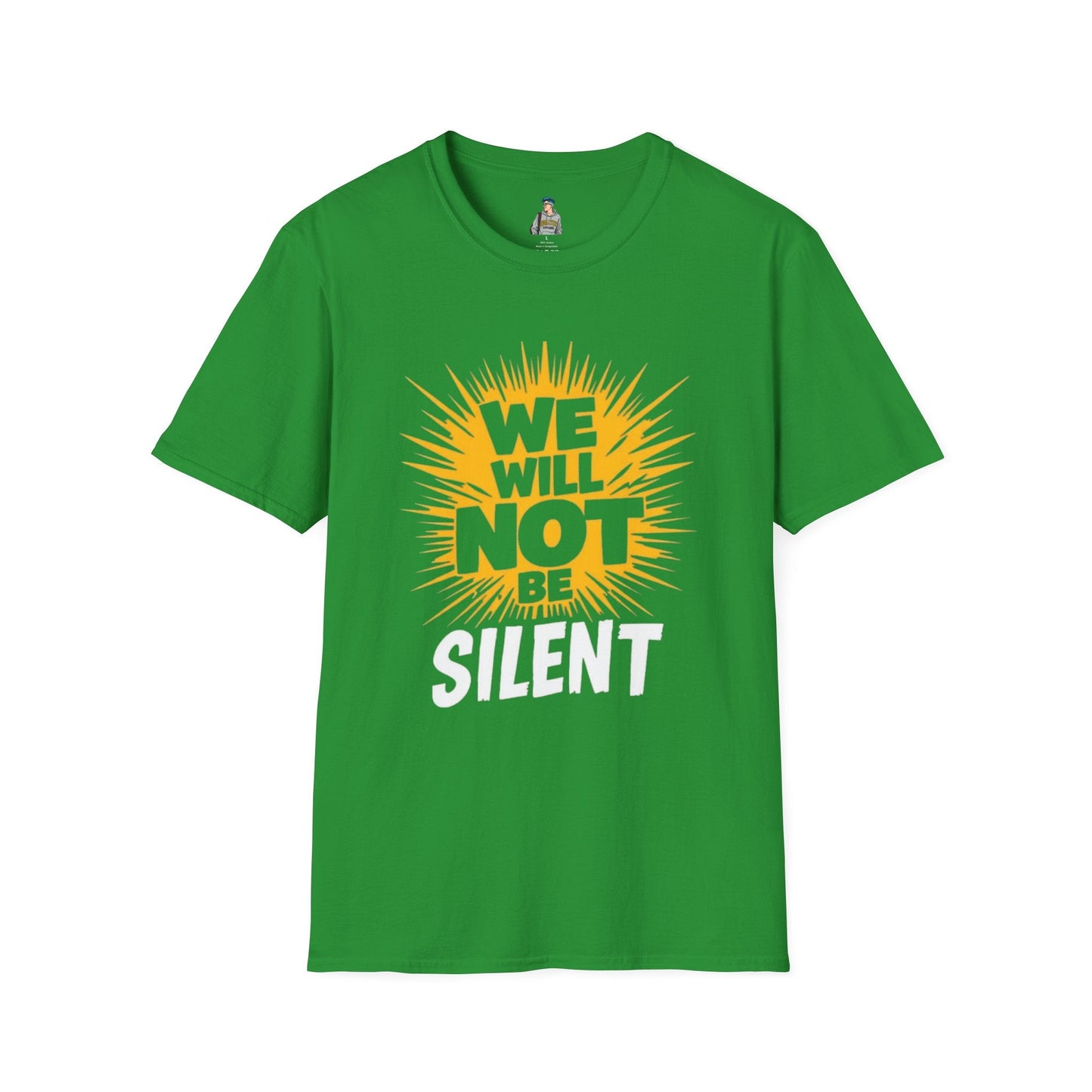 Empowerment Graphic Tee - We Will Not Be Silent | Unisex Softstyle T-Shirt