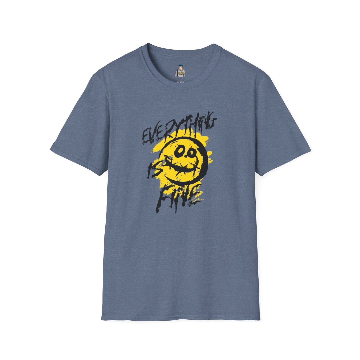 Everything is Fine Unisex Softstyle T-Shirt
