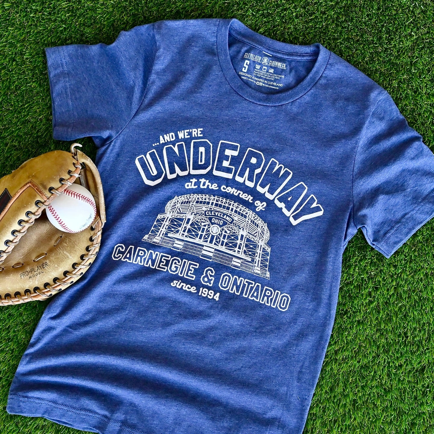 Underway At The Corner - Mens/Unisex Crew T-Shirt
