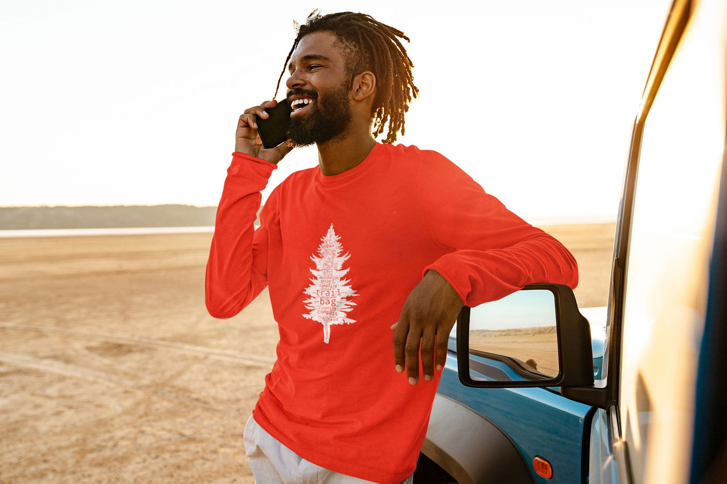 Backpacking Jargon Spruce Unisex Long Sleeve Tee