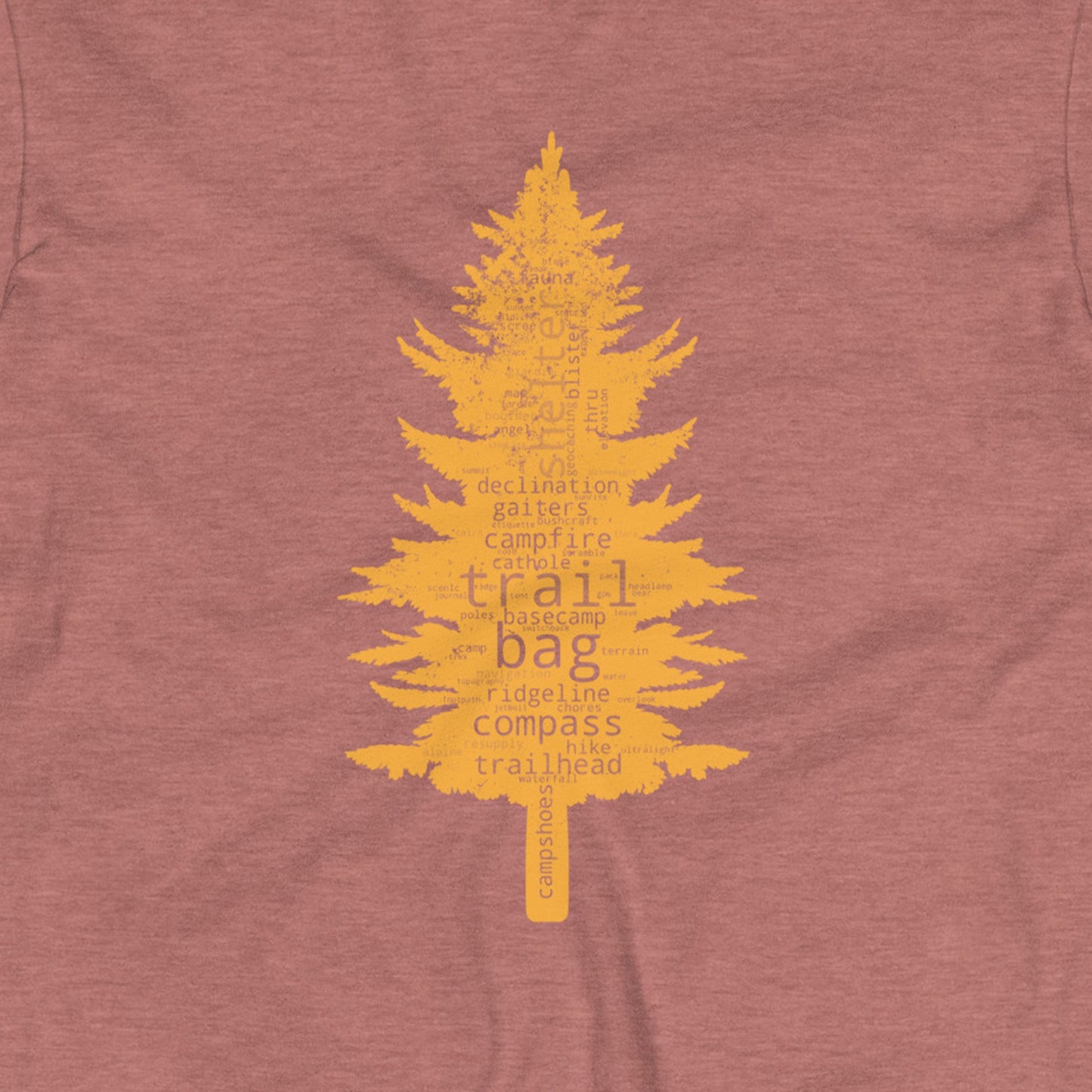 Backpacking Jargon Spruce Unisex Long Sleeve Tee