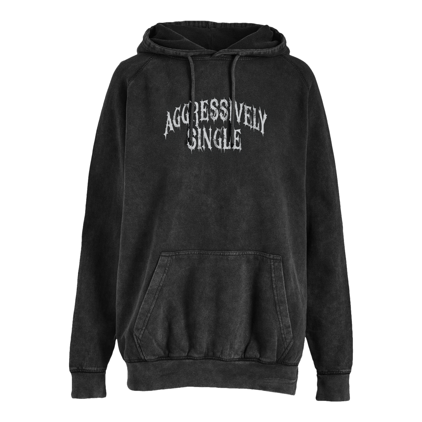 Aggressively Single Vintage Hoodie