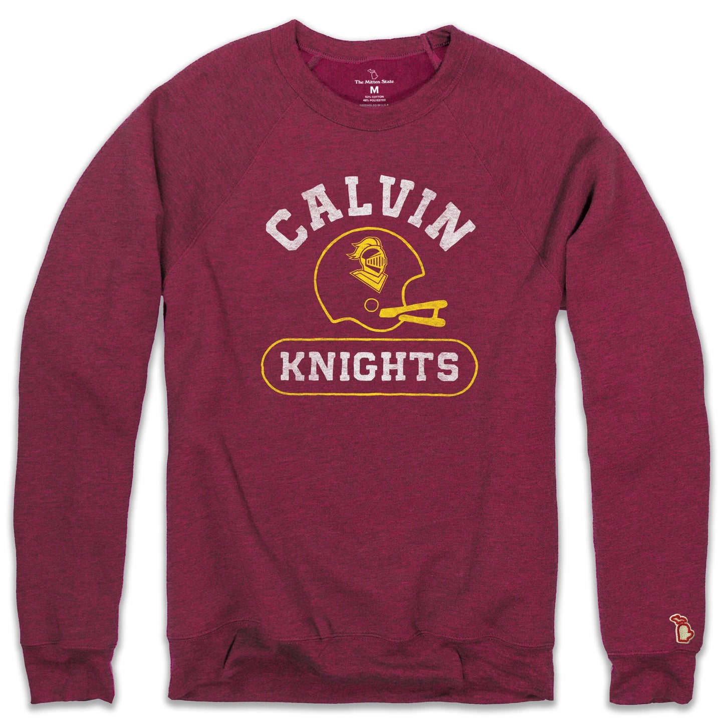 CALVIN - FOOTBALL HELMET FLEECE SWEATSHIRT (UNISEX)