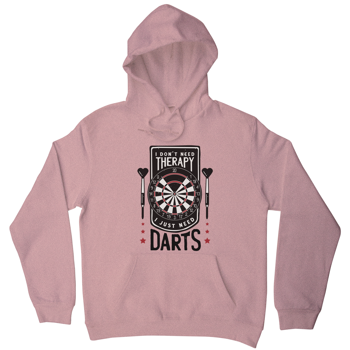 Dartboard funny quote hoodie