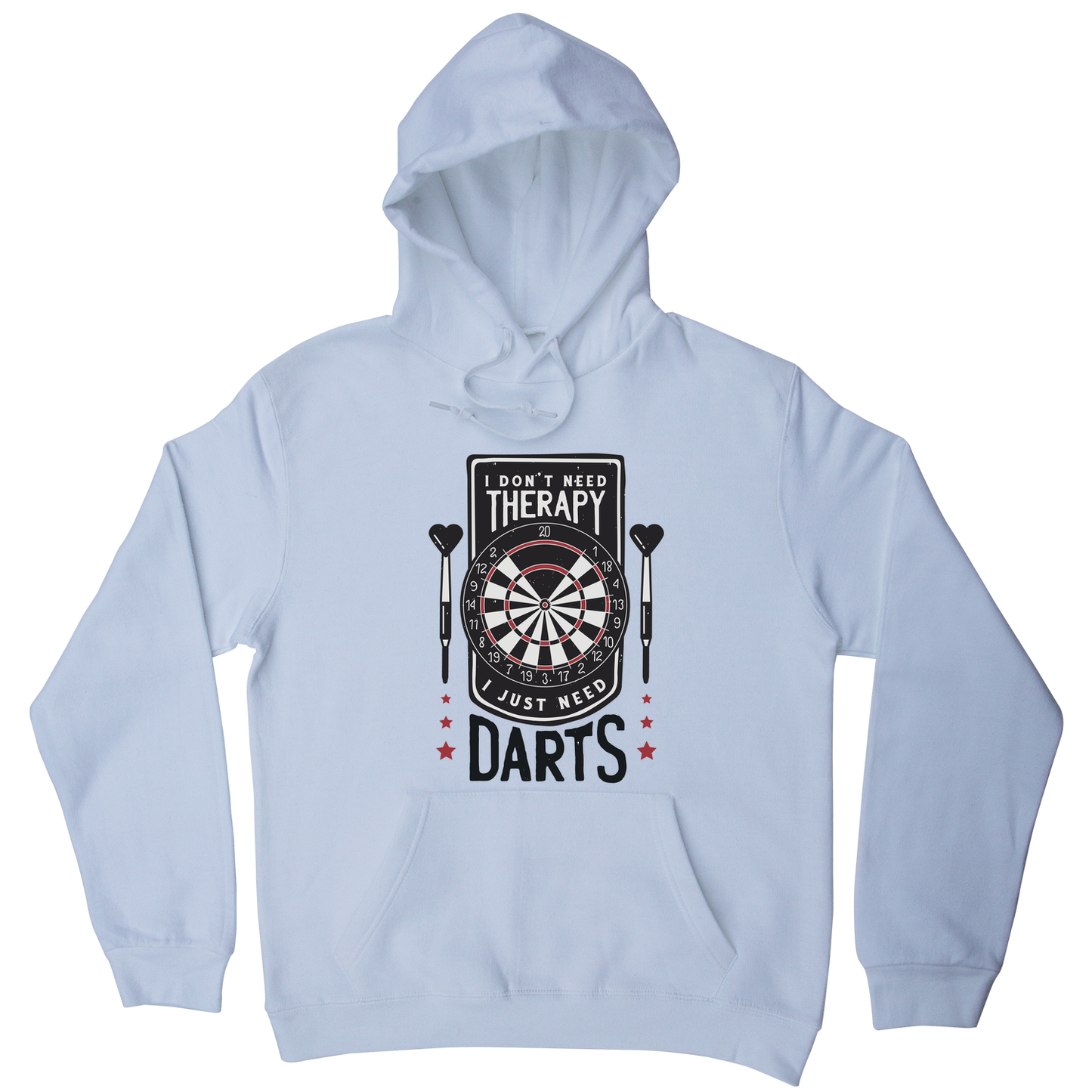 Dartboard funny quote hoodie