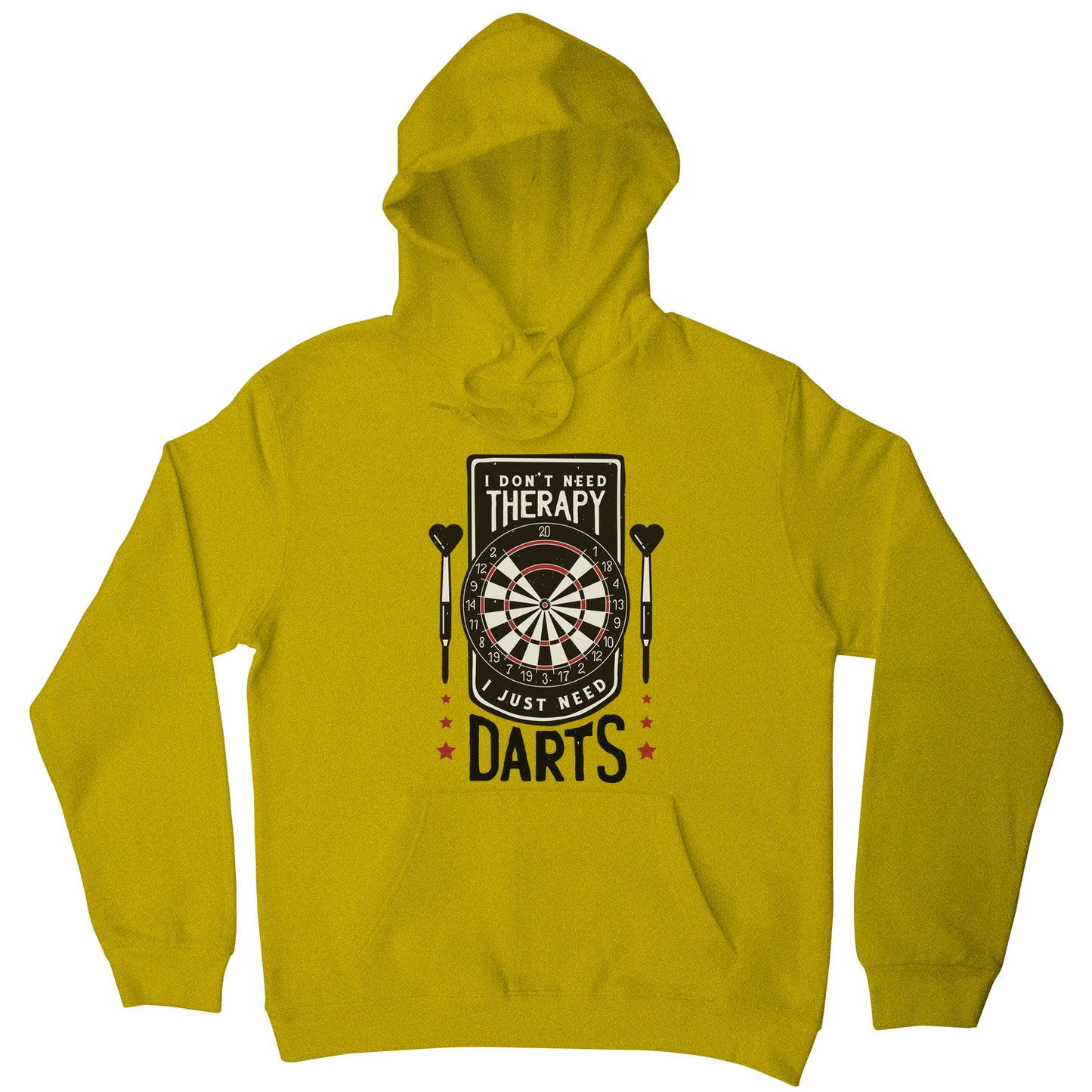 Dartboard funny quote hoodie
