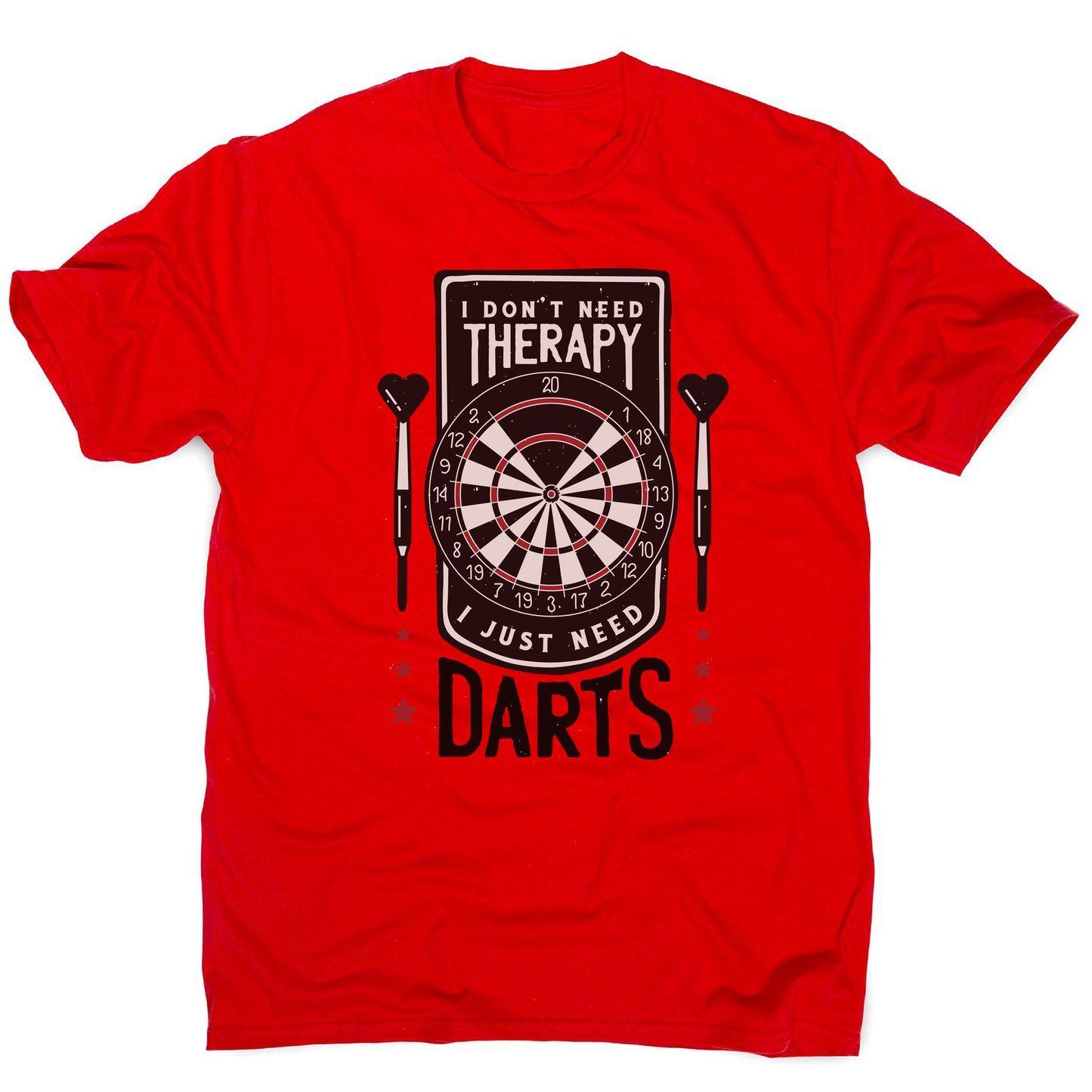 Dartboard funny quote men's t-shirt
