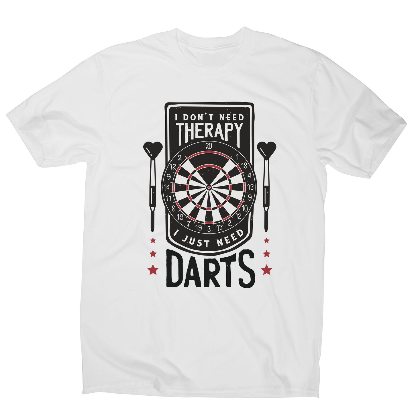 Dartboard funny quote men's t-shirt