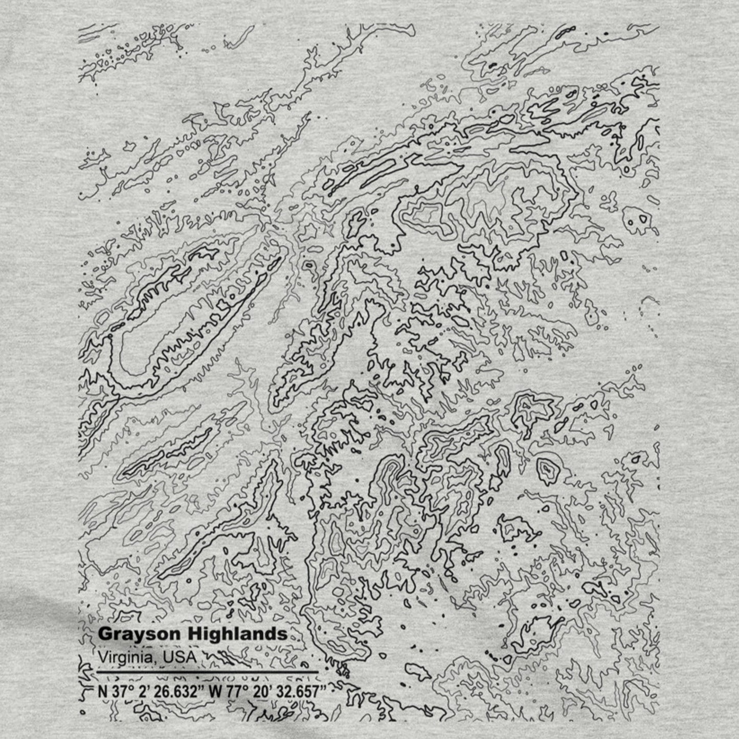 Grayson Highlands - Serif - Unisex T-Shirt
