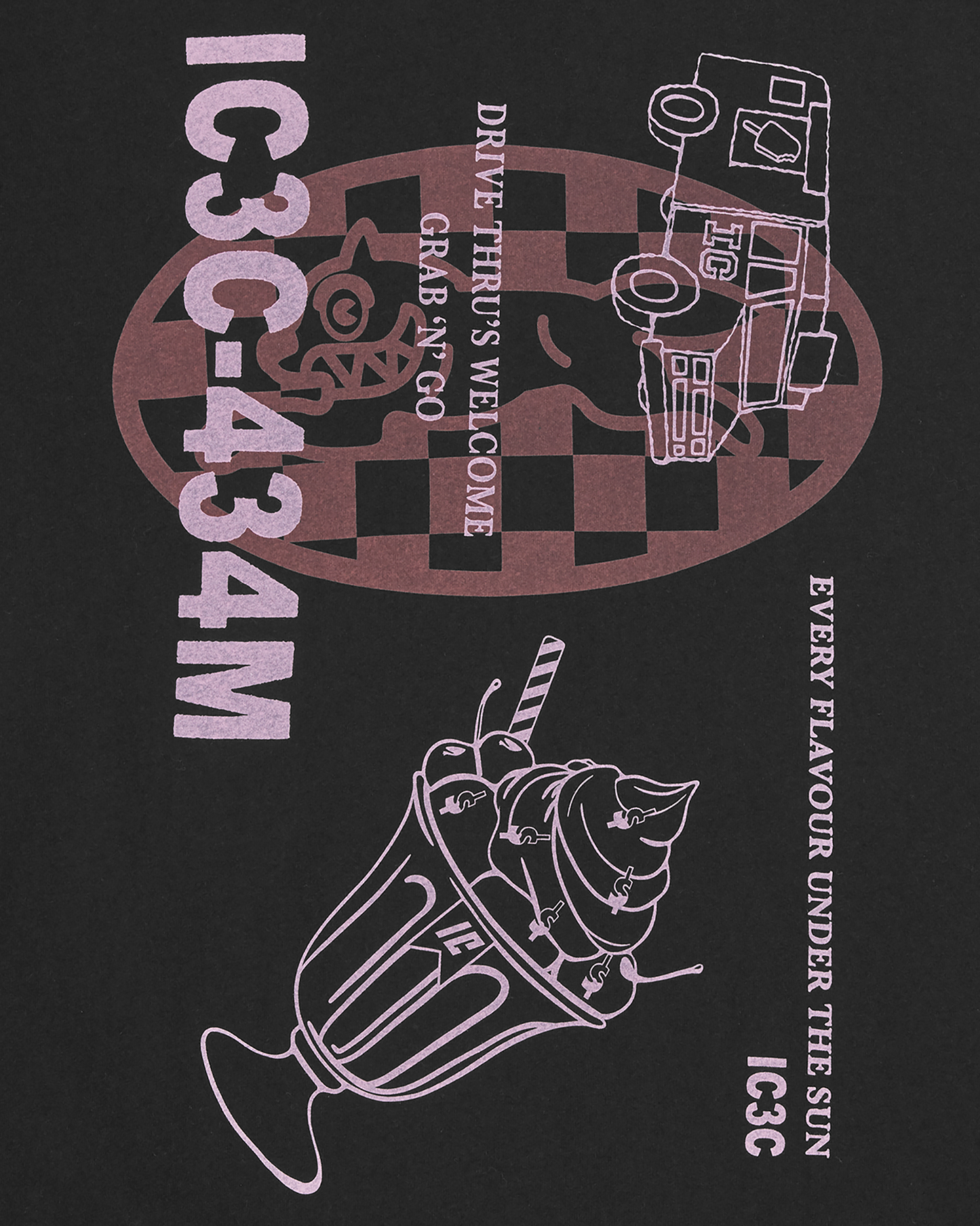 Multi Graphic LS T-Shirt Style001