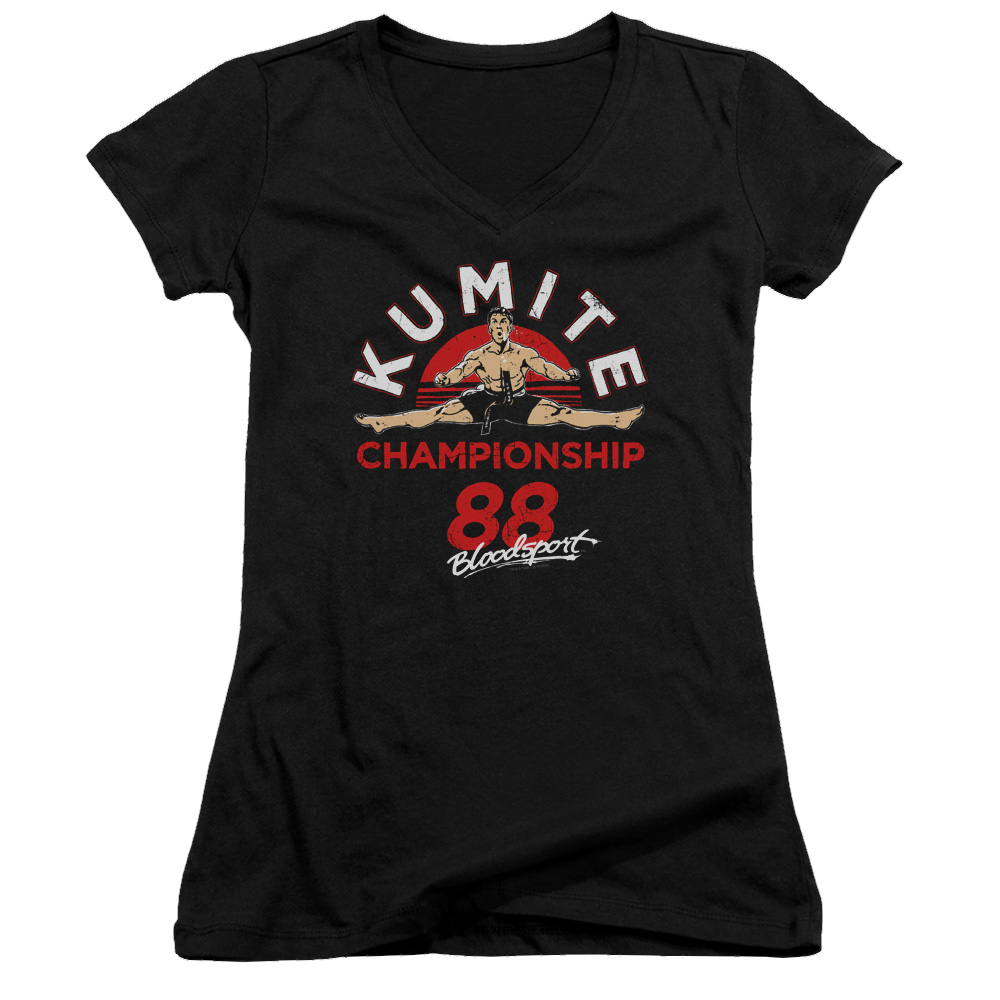 Bloodsport Championship 88 - Juniors V-Neck T-Shirt
