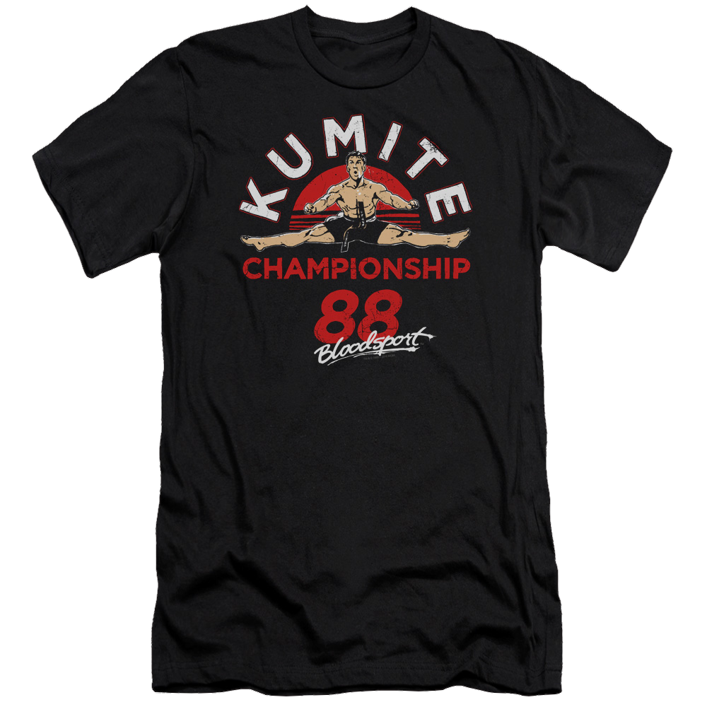 Bloodsport Championship 88 - Men's Premium Slim Fit T-Shirt