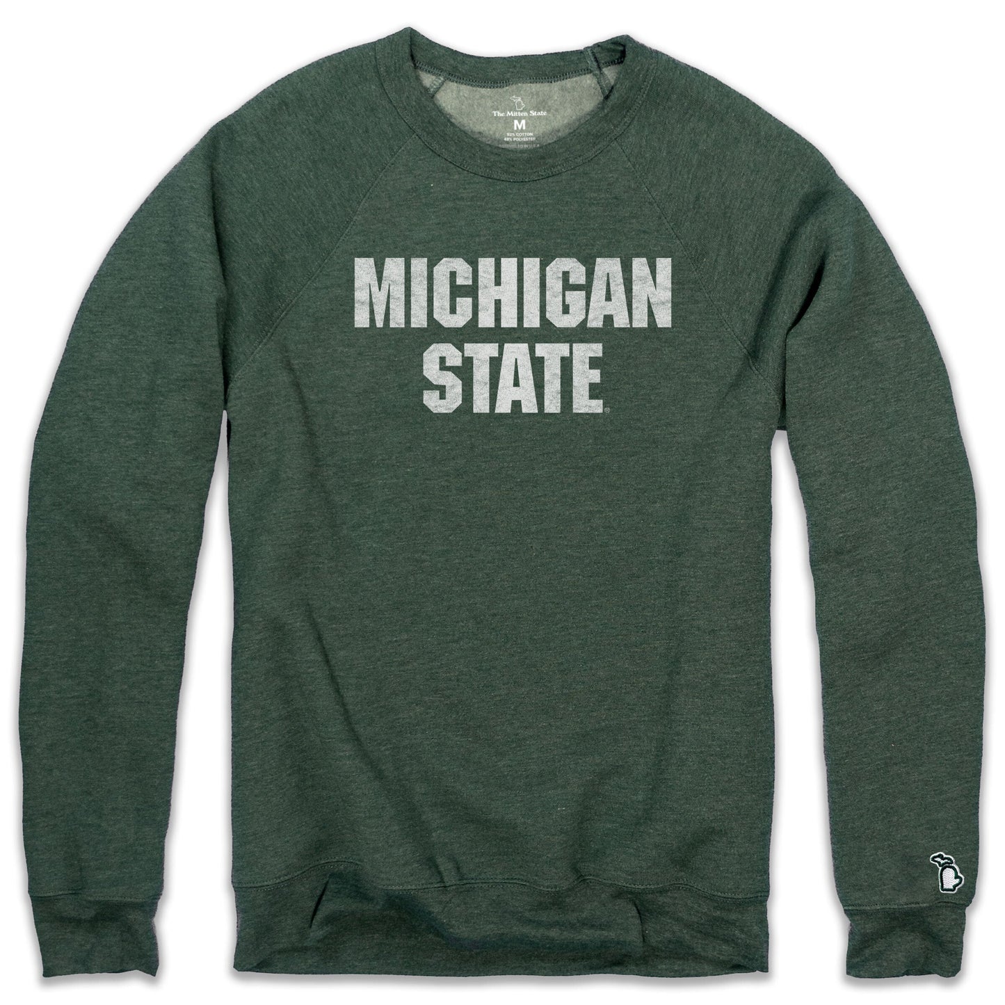 MSU - BLOCK CLASSIC FLEECE SWEATSHIRT (UNISEX)