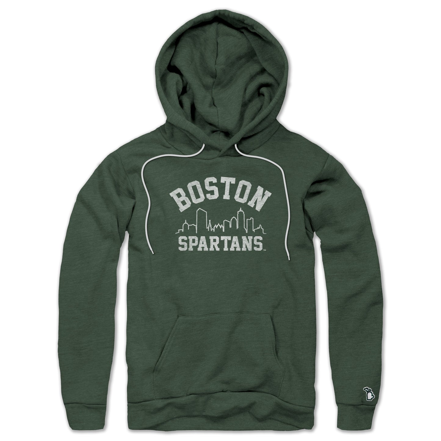 MSU - BOSTON SPARTANS SKYLINE ALL-SEASON HOODIE (UNISEX)