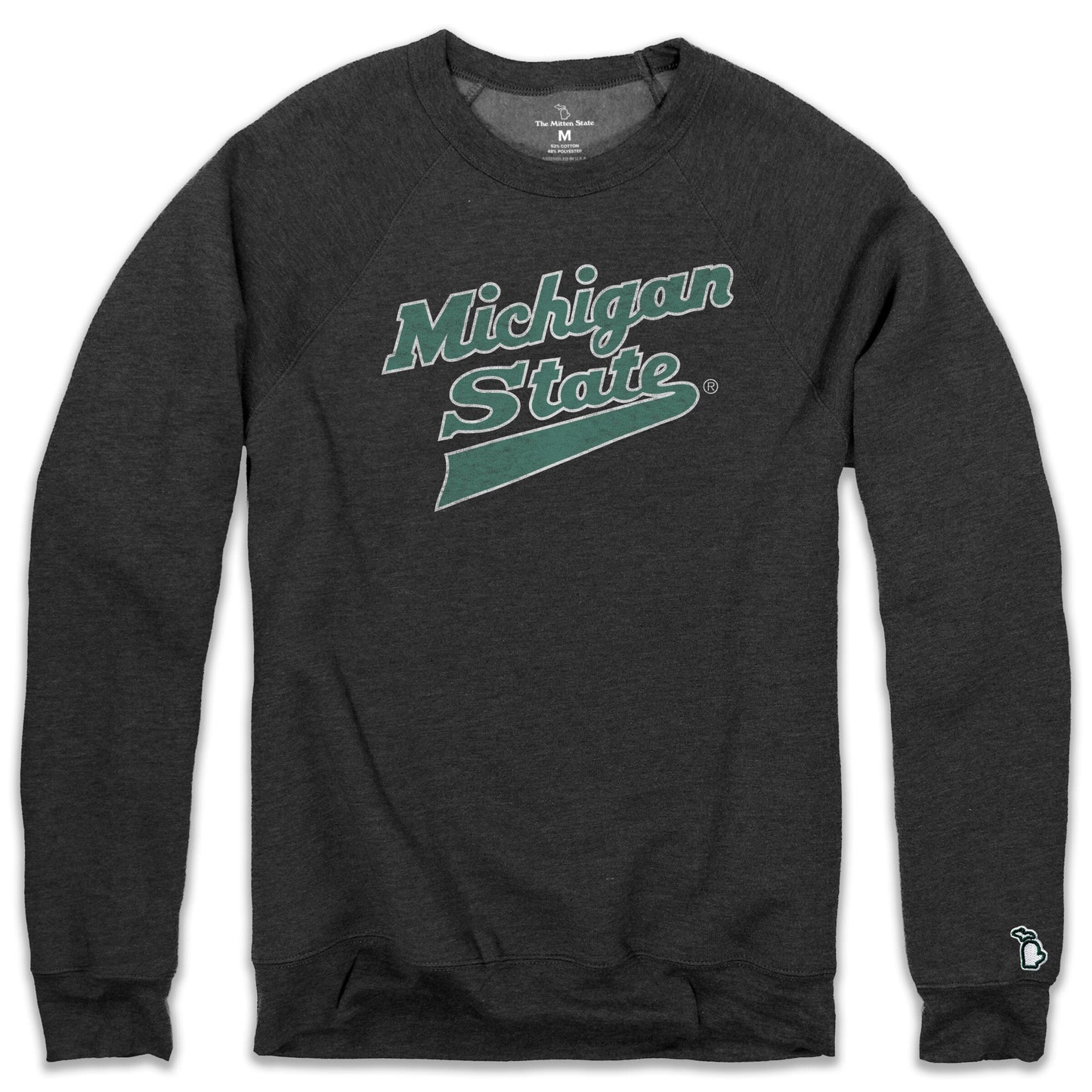 MSU - HOCKEY SCRIPT FLEECE SWEATSHIRT (UNISEX)