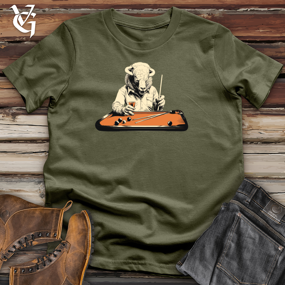 Bison Billiards Champion Cotton Tee