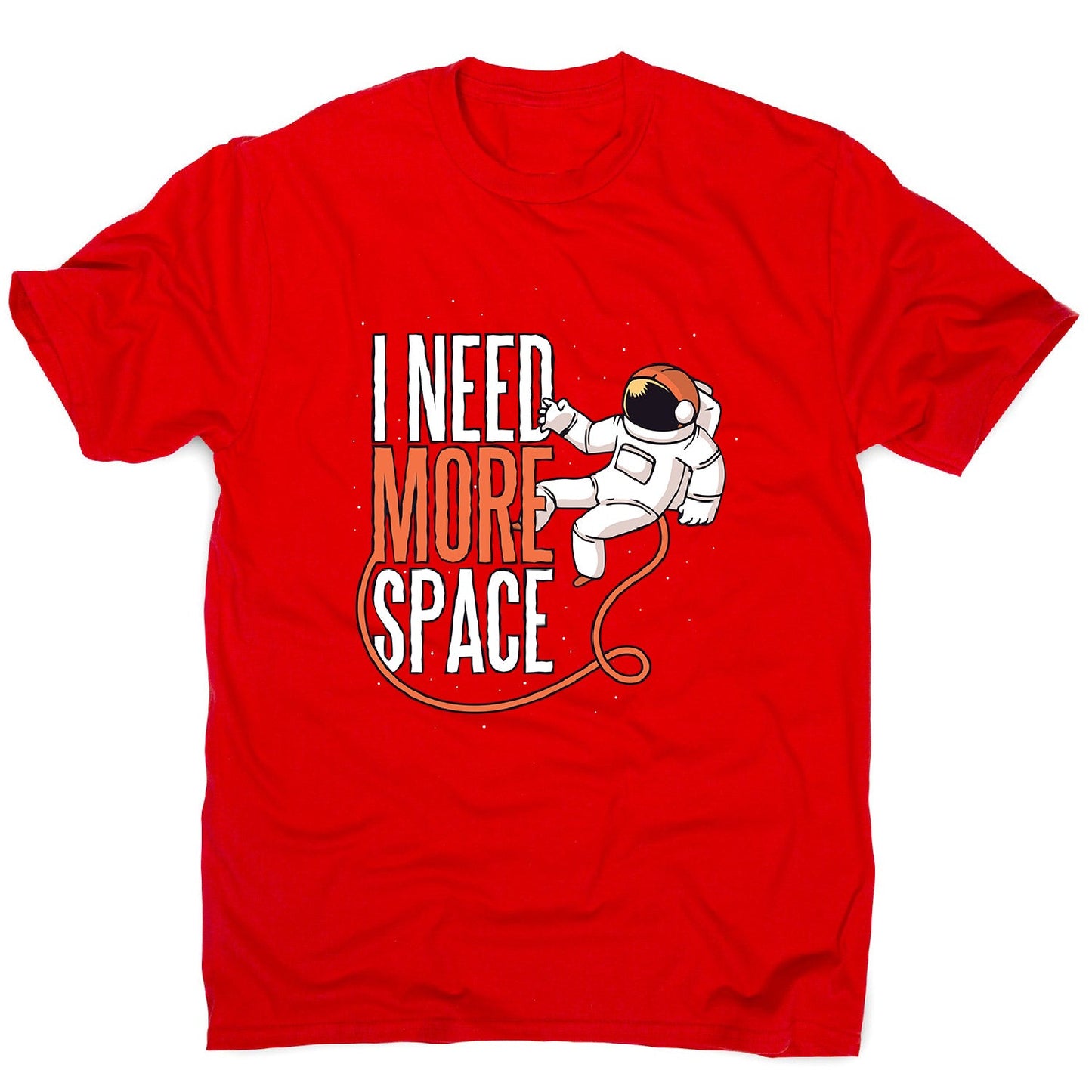Need more space - men's funny illustrations t-shirt