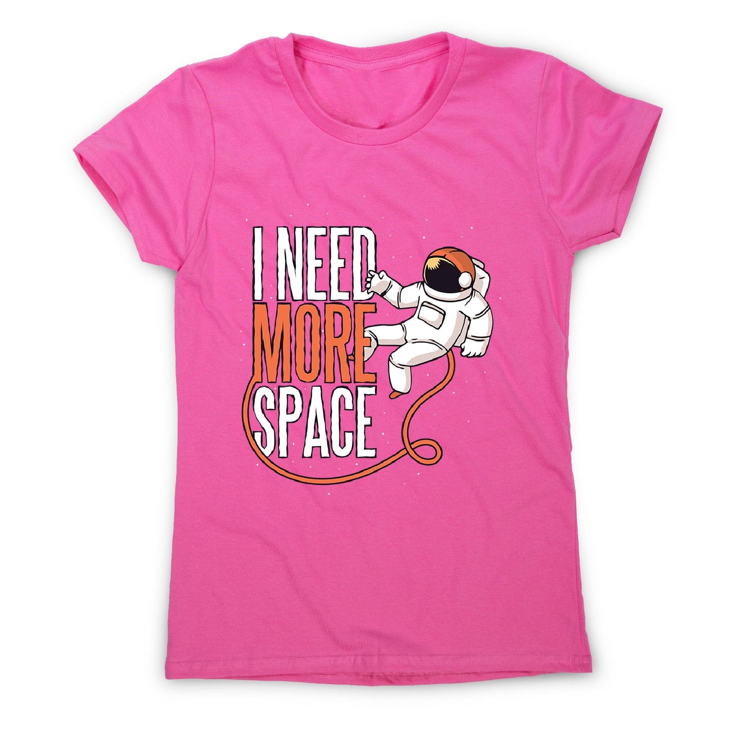 Need more space - women's funny illustrations t-shirt