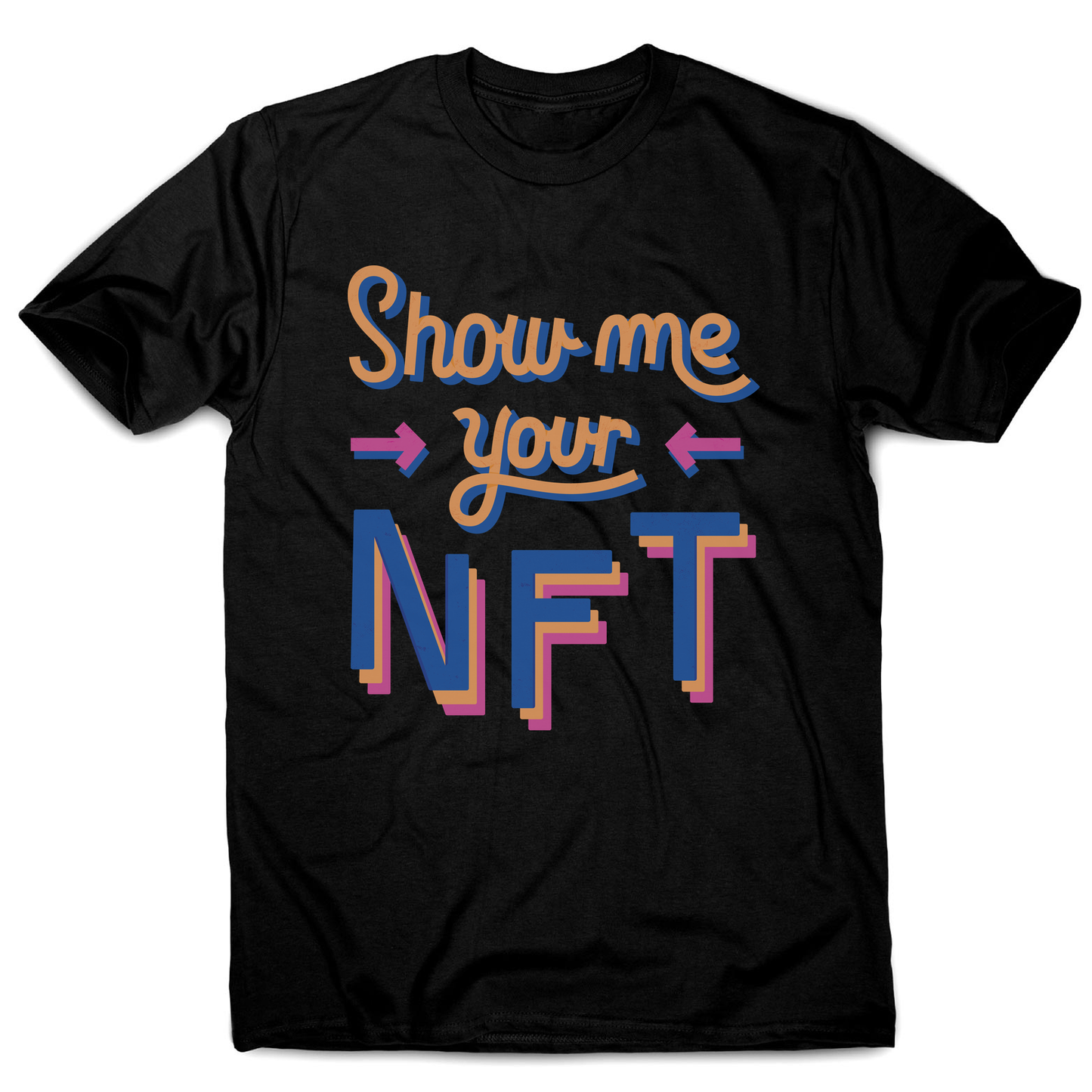 NFT technology funny quote men's t-shirt