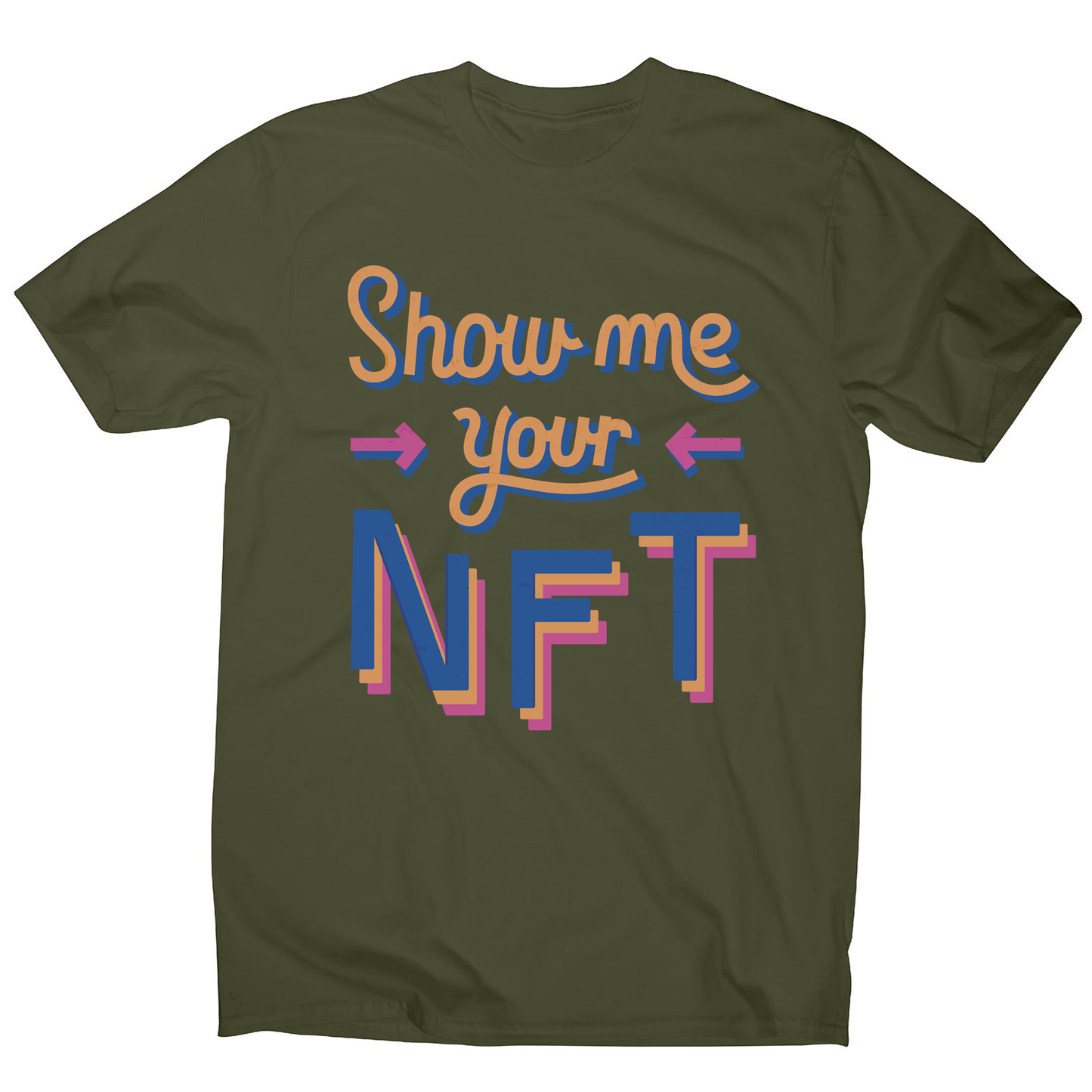 NFT technology funny quote men's t-shirt