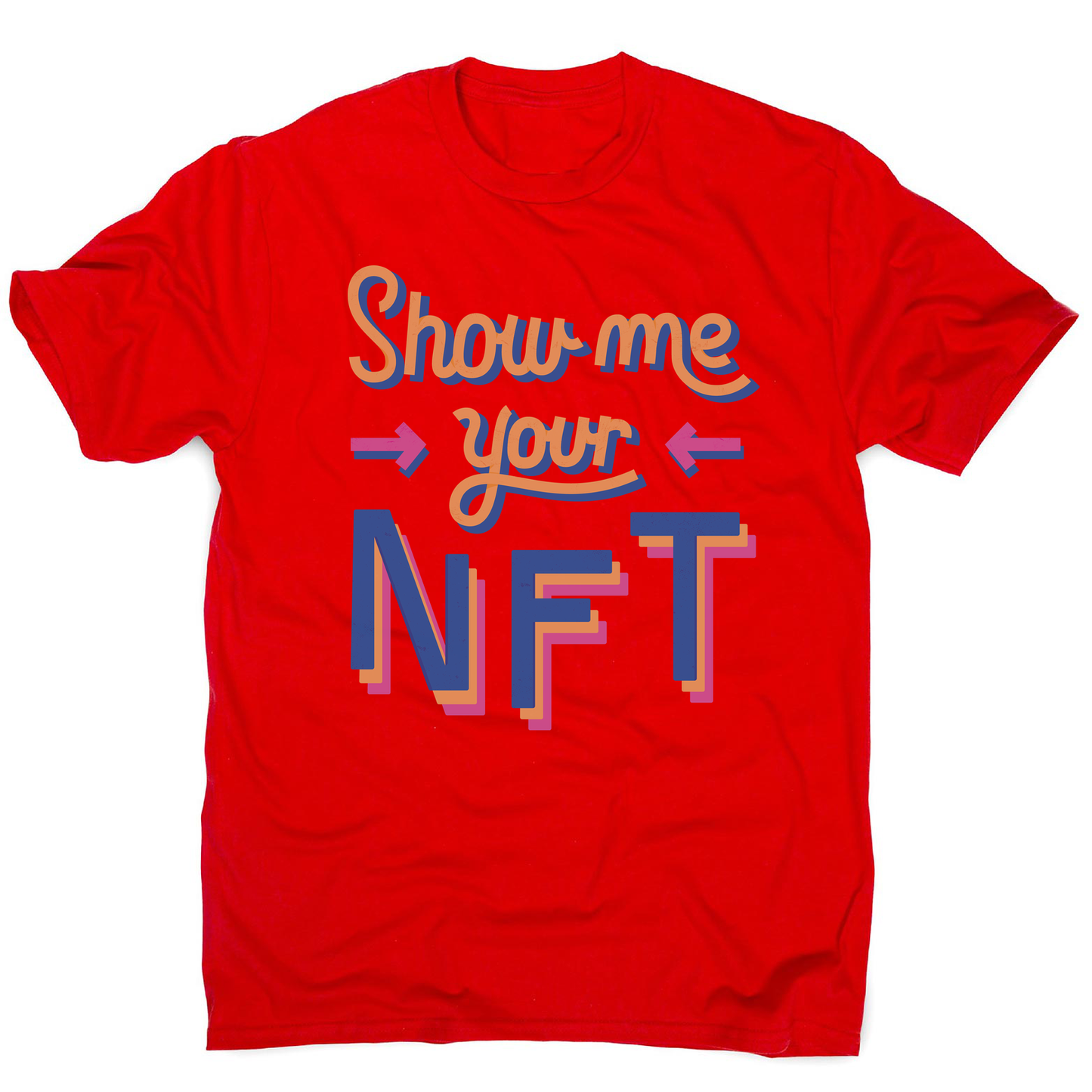 NFT technology funny quote men's t-shirt