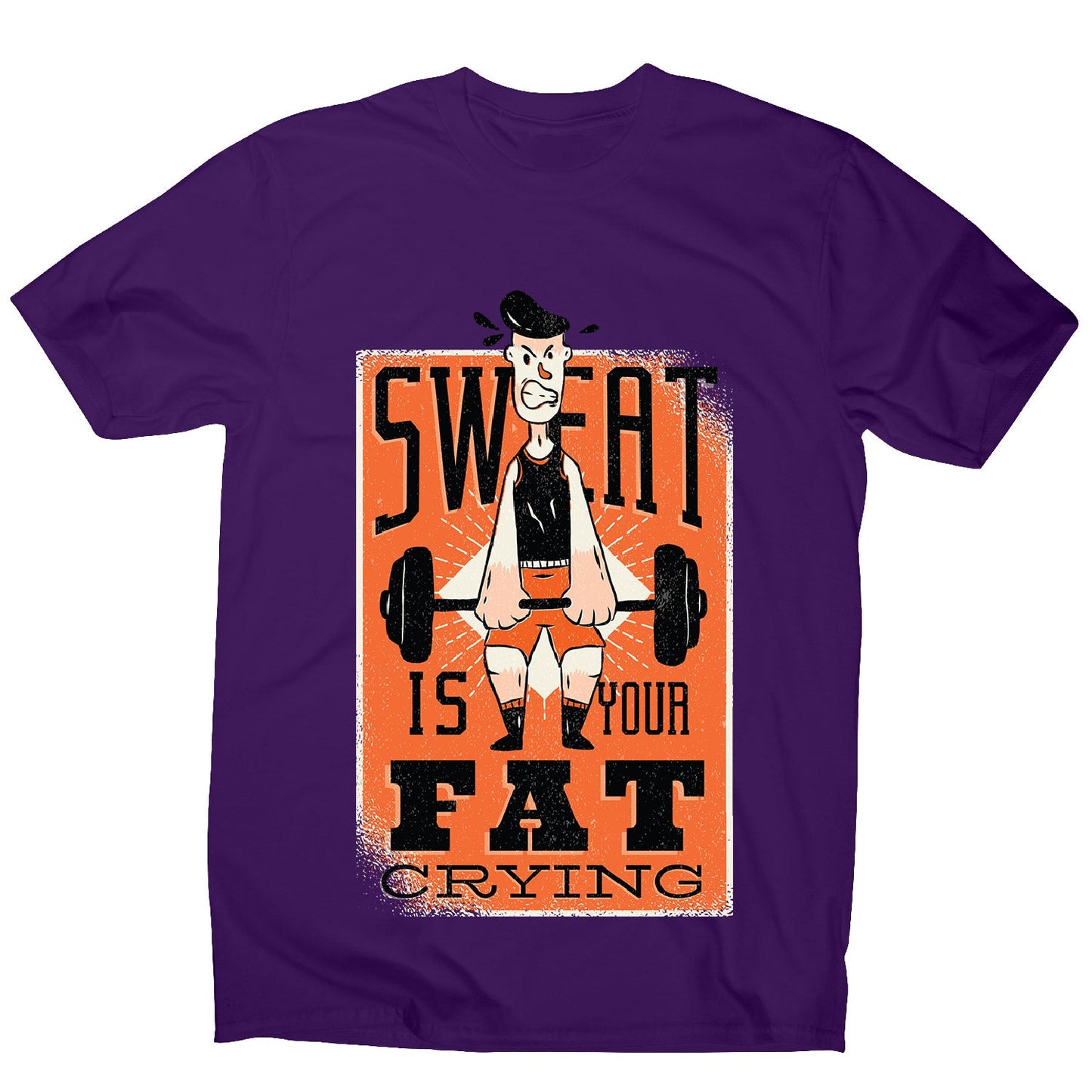 Sweat quote - men's funny premium t-shirt