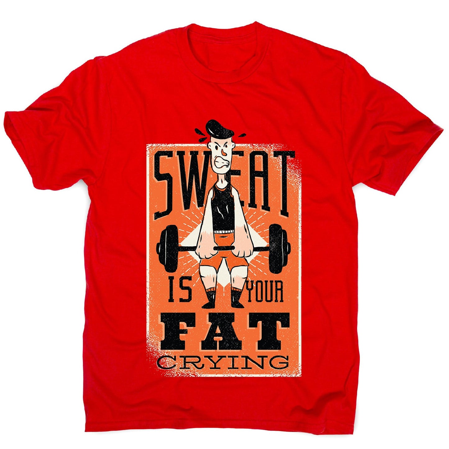 Sweat quote - men's funny premium t-shirt