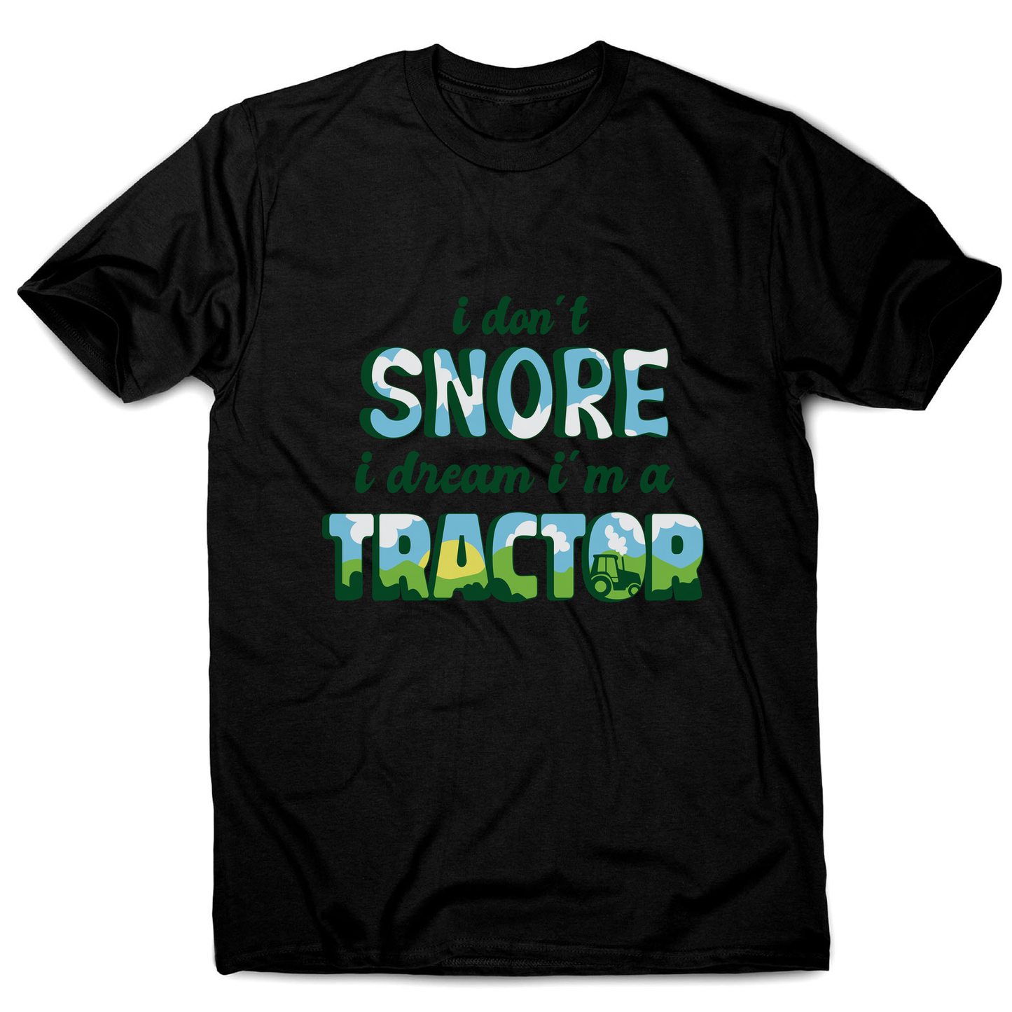 Snoring funny quote men's t-shirt