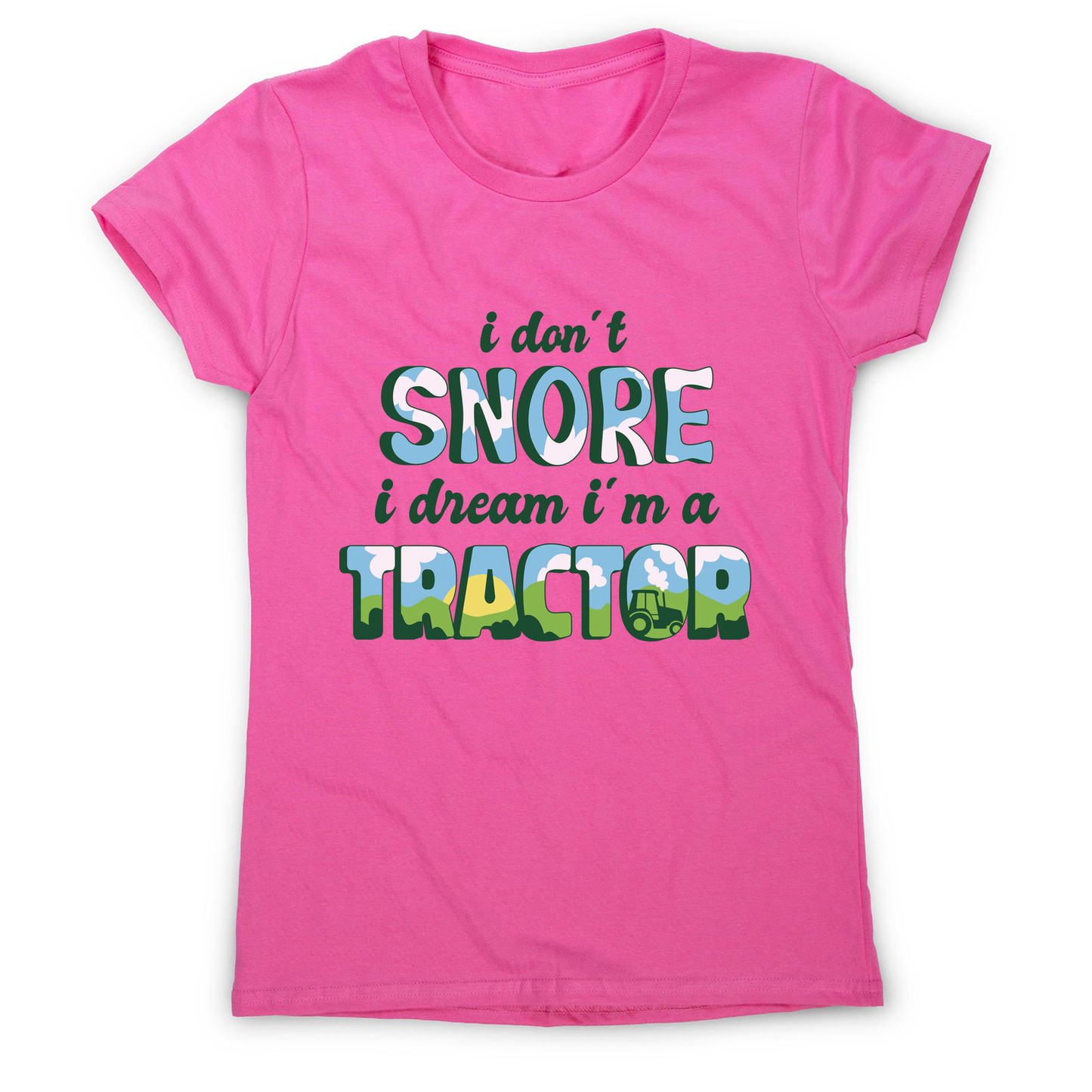 Snoring funny quote women's t-shirt