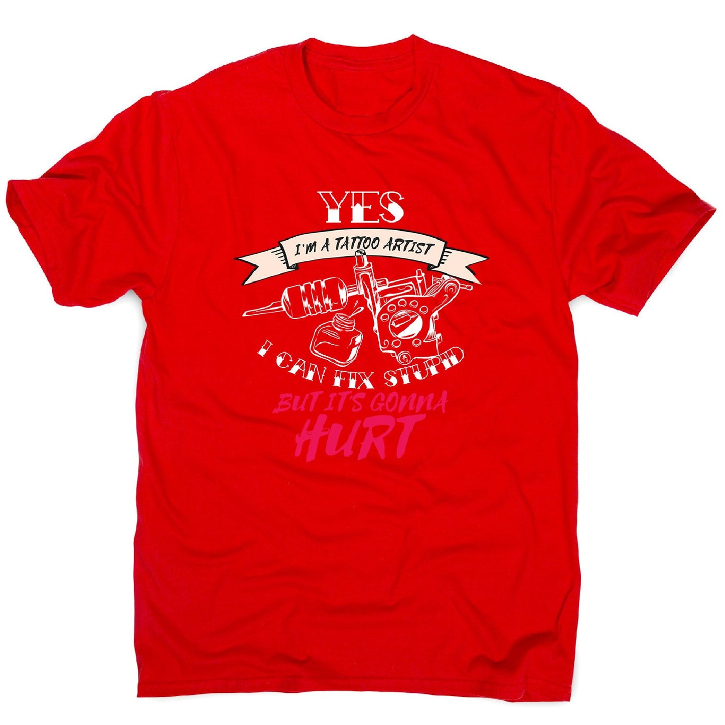 Tattoo artist quote - men's funny premium t-shirt