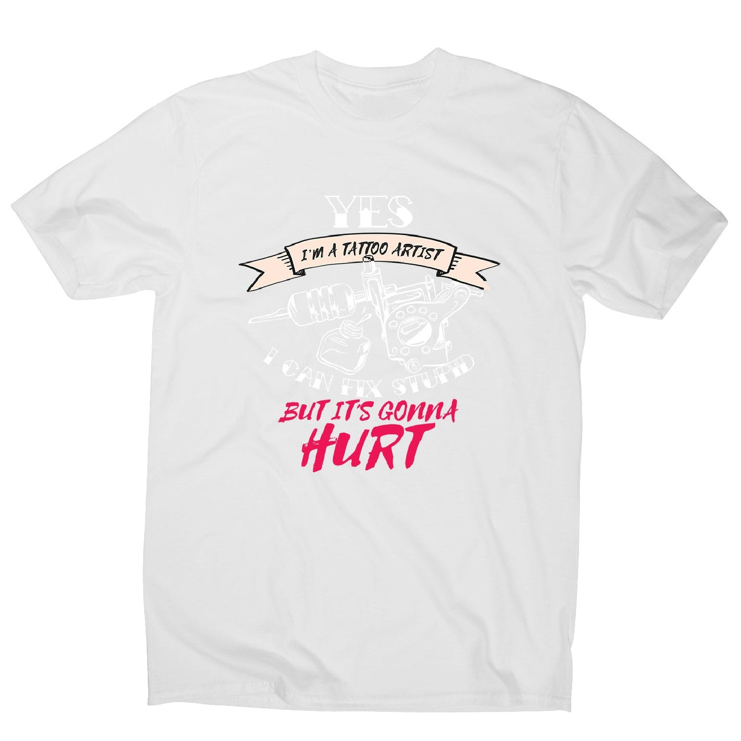 Tattoo artist quote - men's funny premium t-shirt