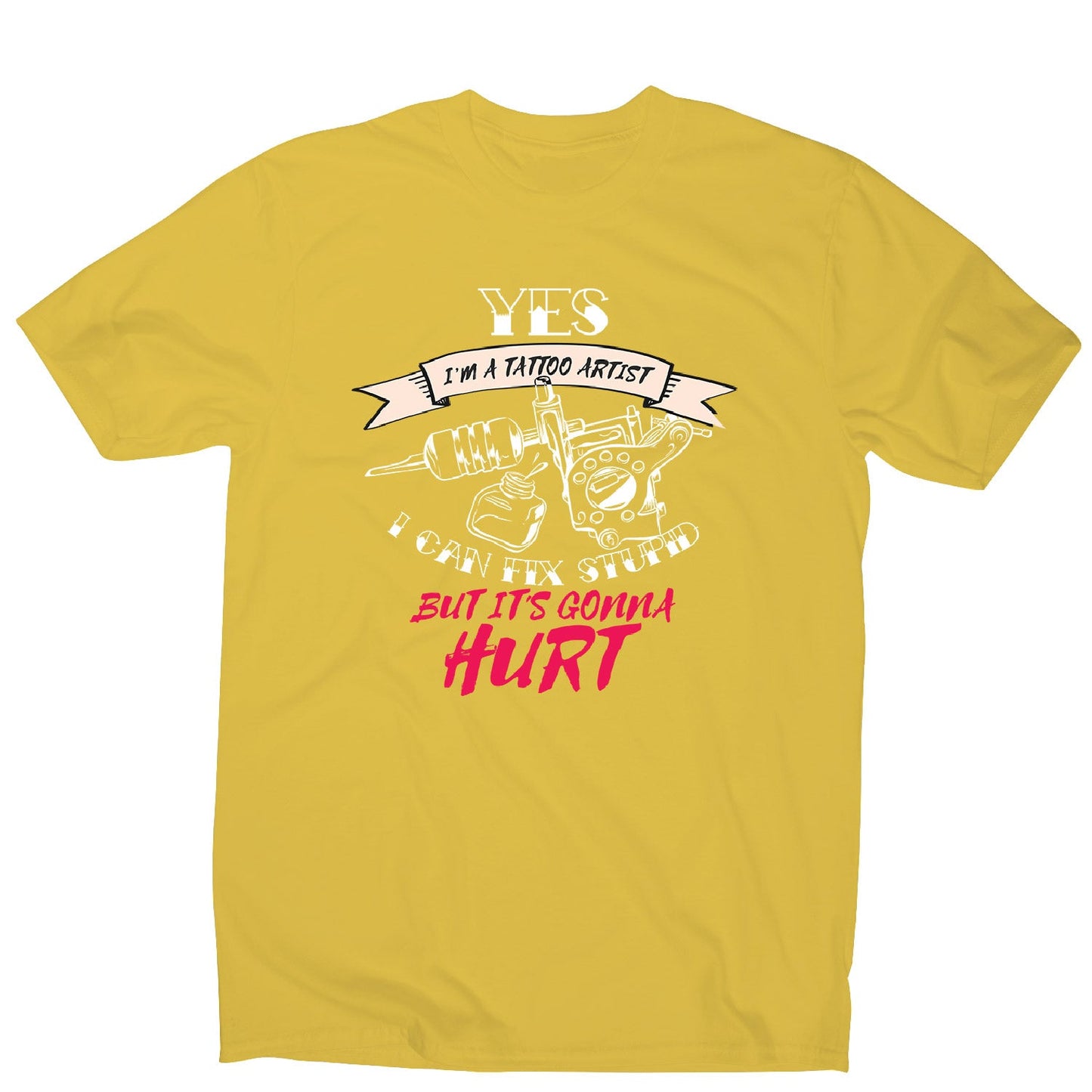 Tattoo artist quote - men's funny premium t-shirt
