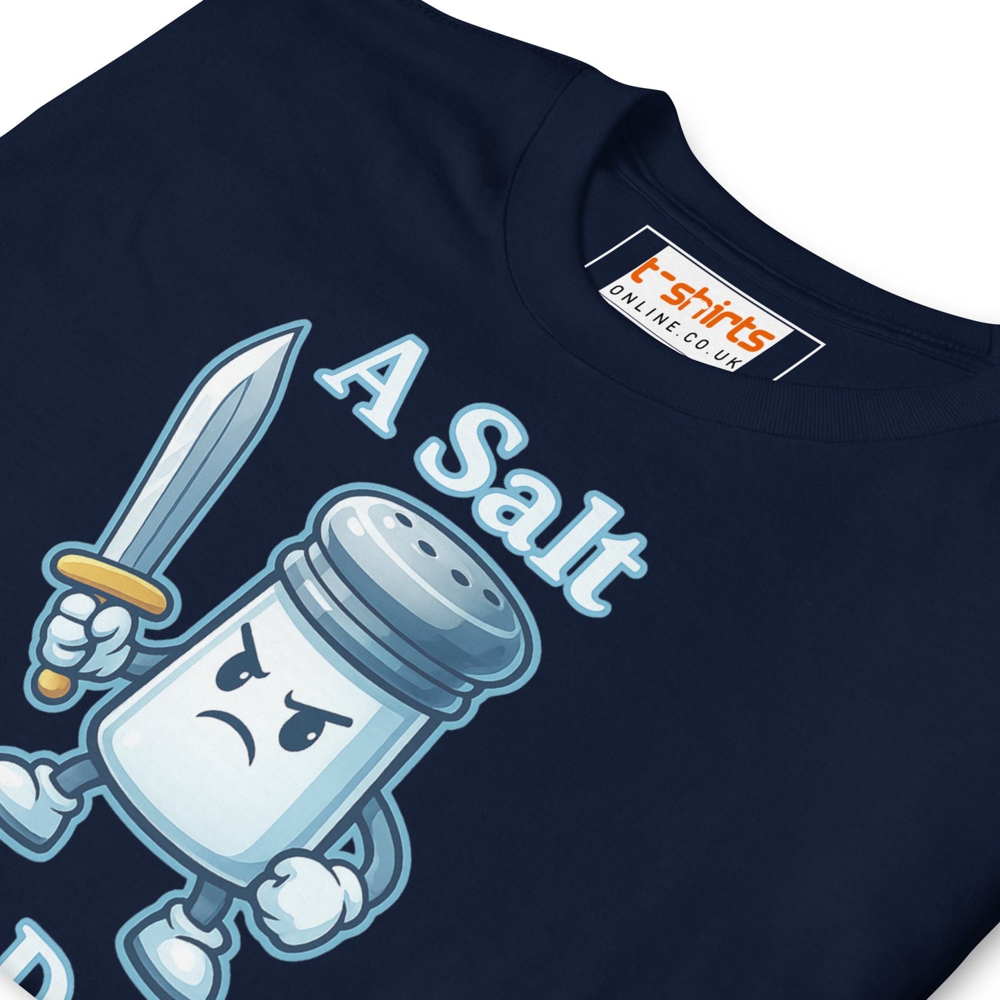 A Salt With a Deadly Weapon T-Shirt | Funny Pun Tee